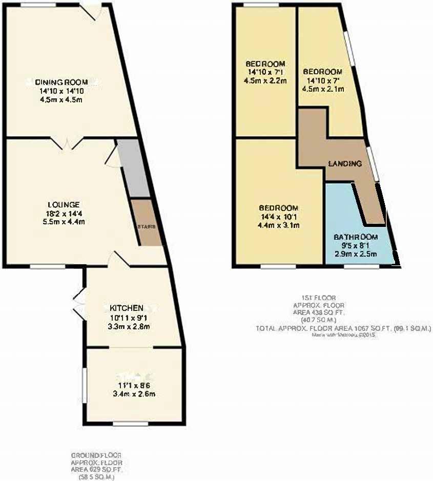 78, Peel Brow, Bury floorplan