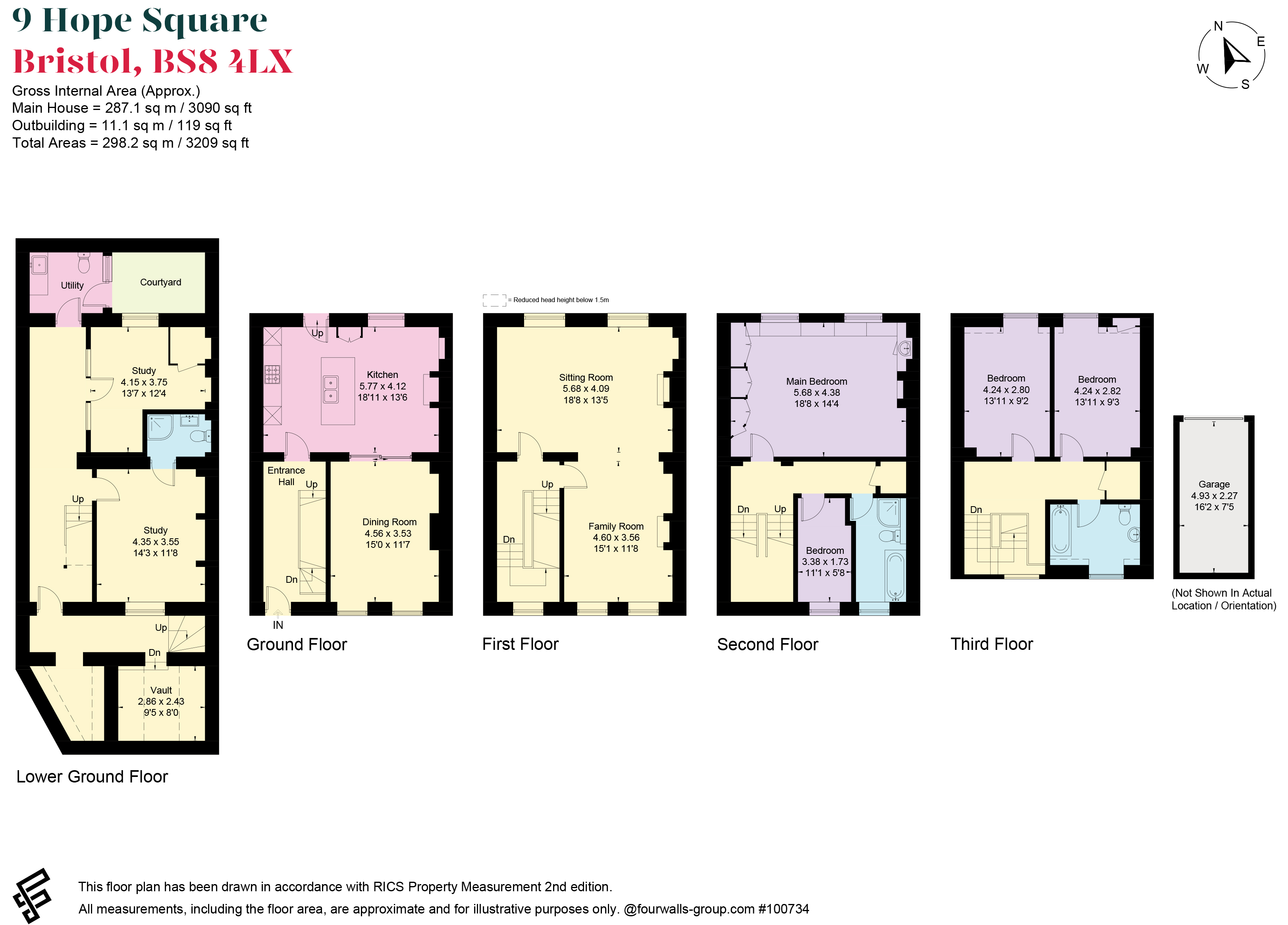 9, Hope Square, Bristol floorplan