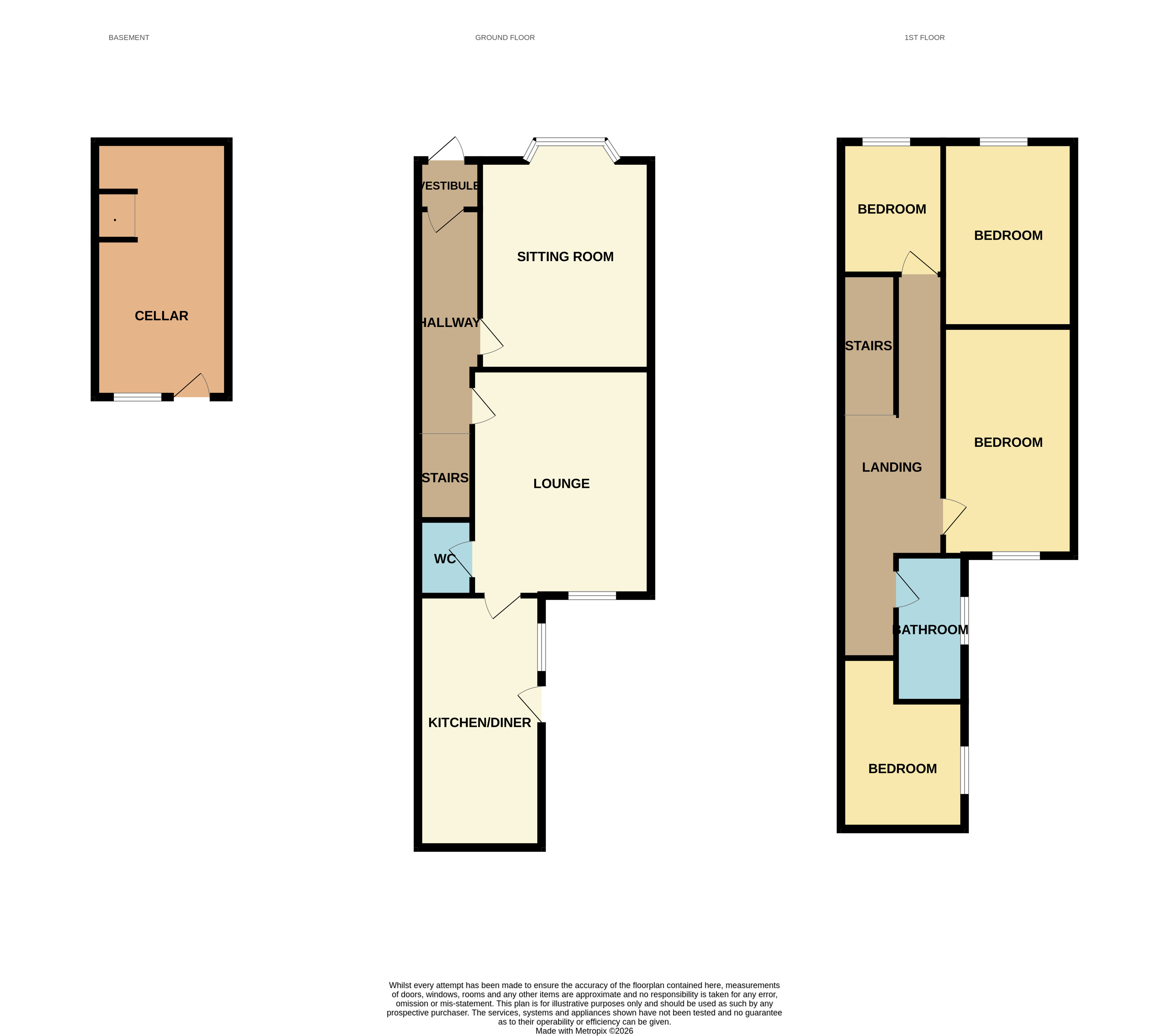373, Manchester Road, Burnley floorplan