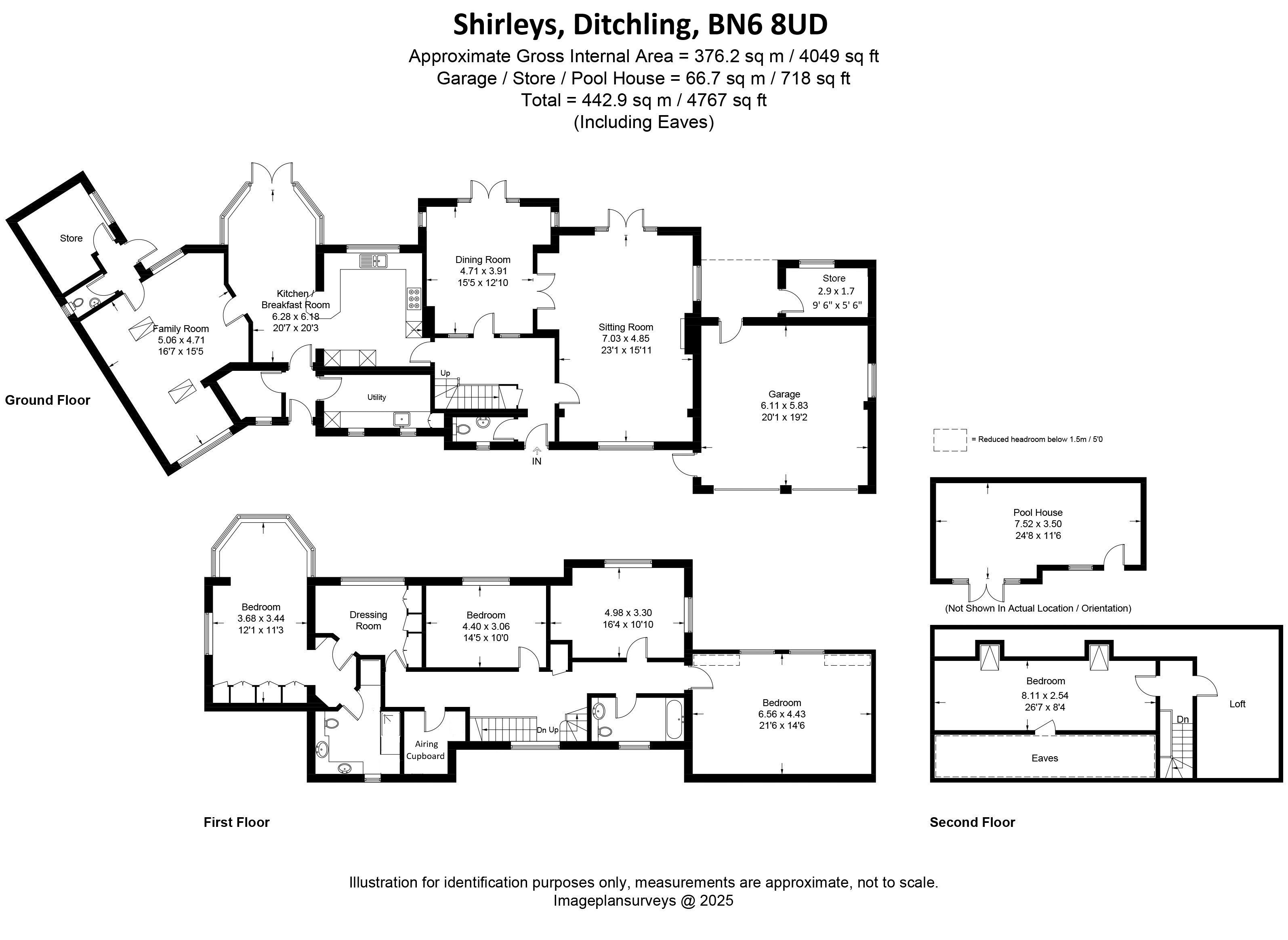 Holly House, 37 Shirleys, Hassocks floorplan