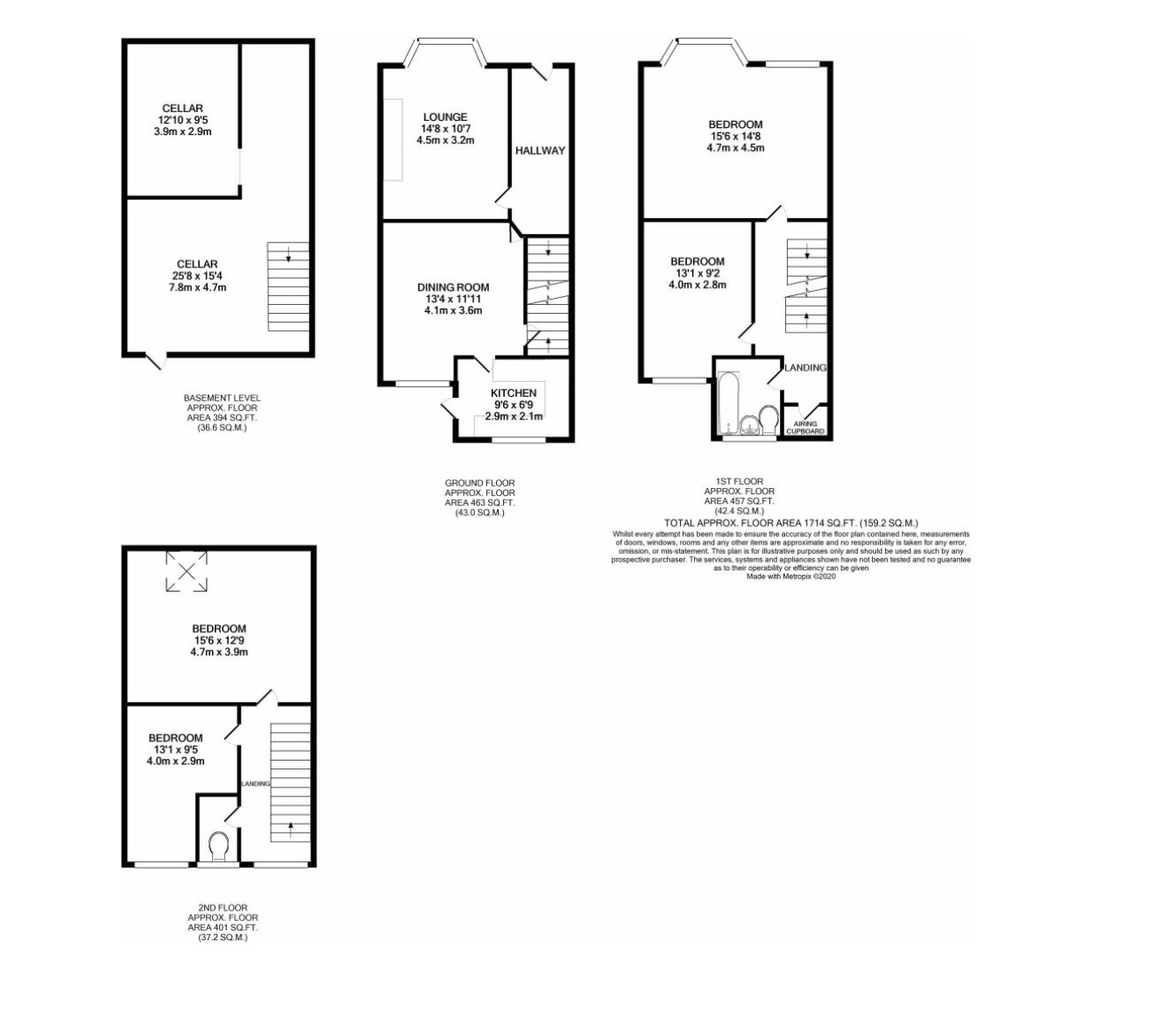 29, Hector Road, Manchester floorplan