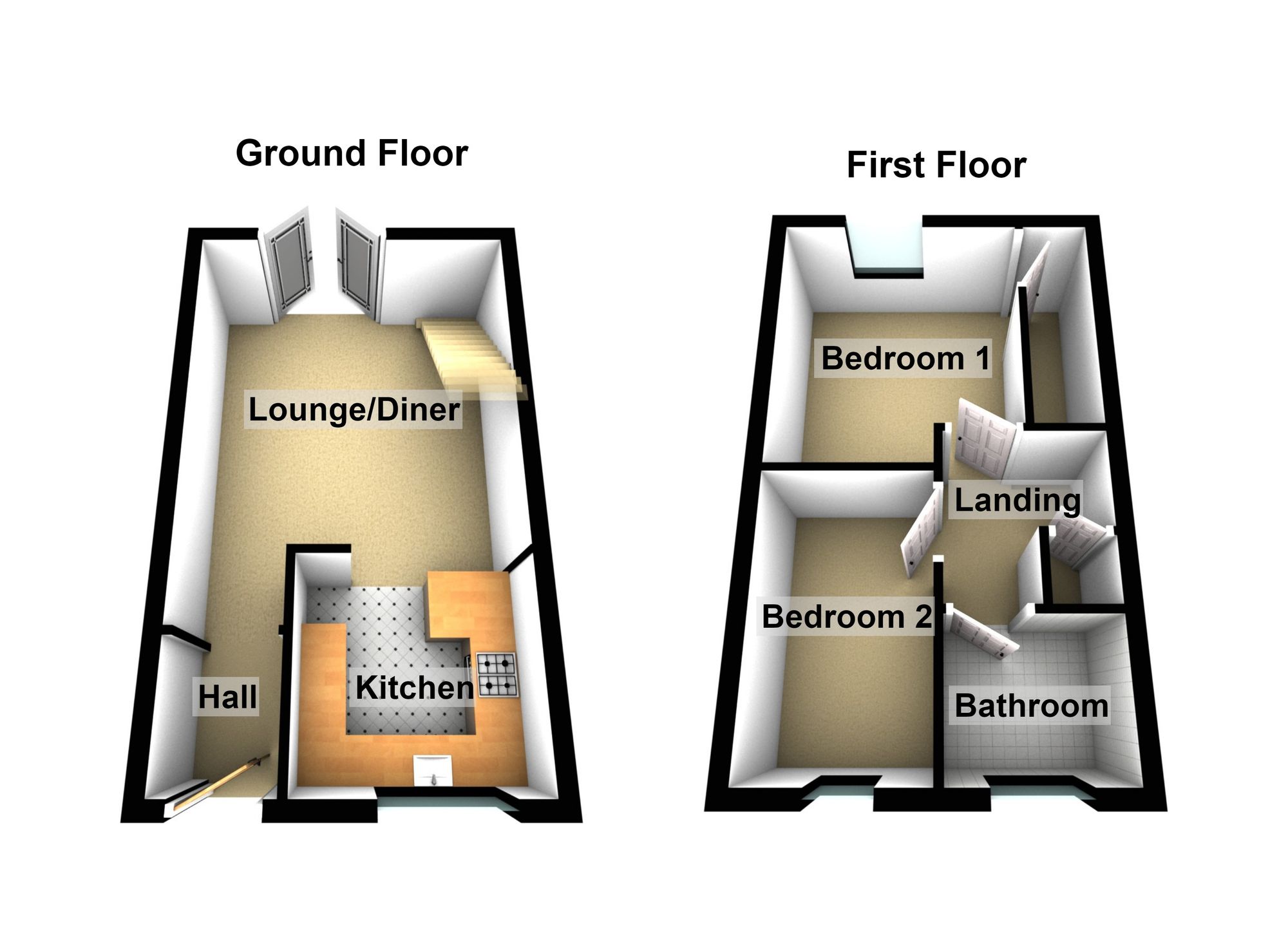 4 Oak Tree Court, Bridgend floorplan