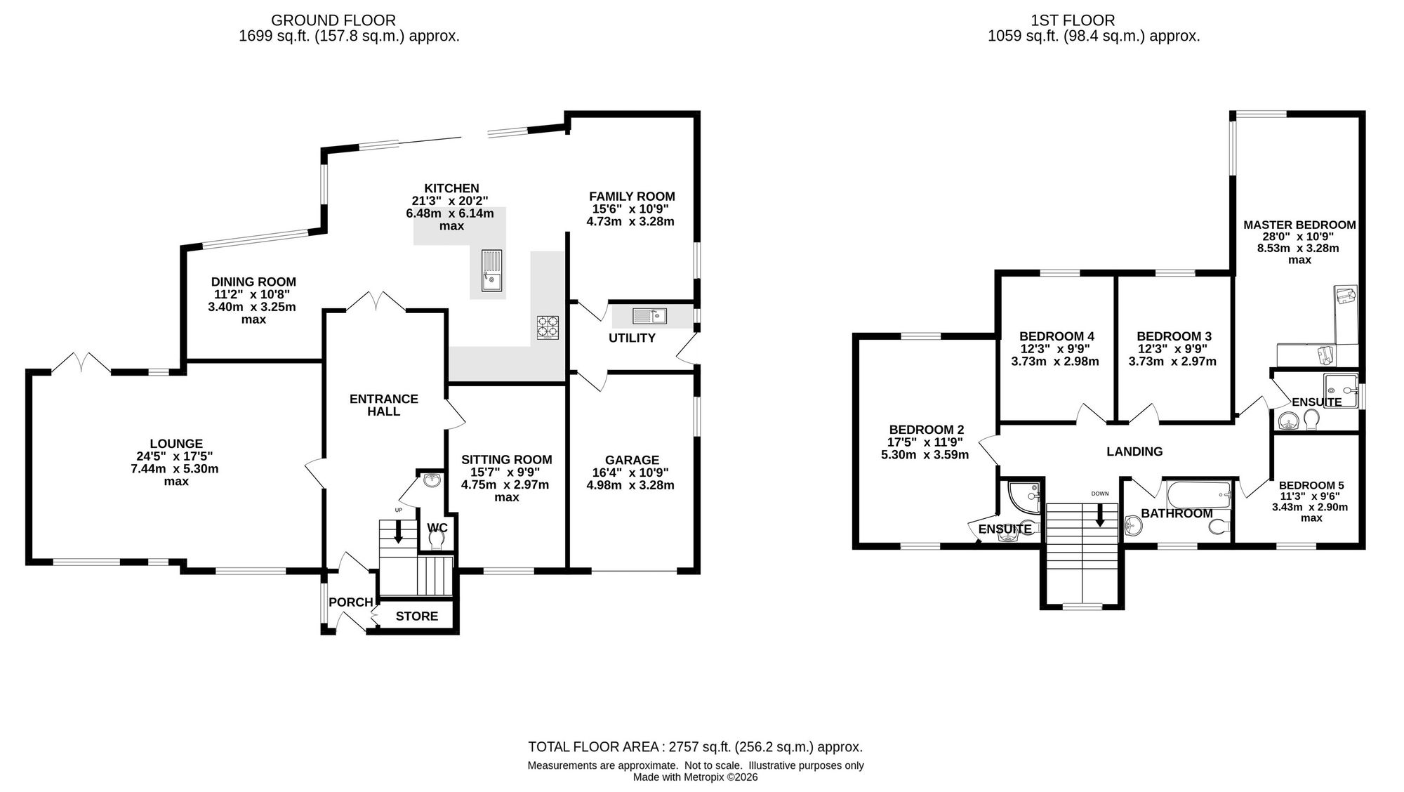 7 Yew Tree Close, Macclesfield floorplan