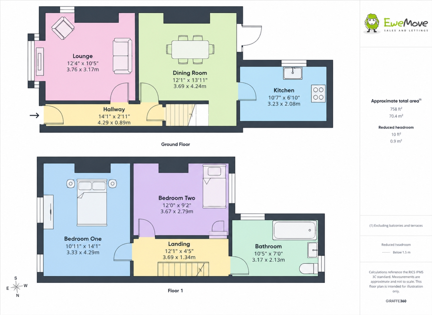 15, Main Street, Manchester floorplan