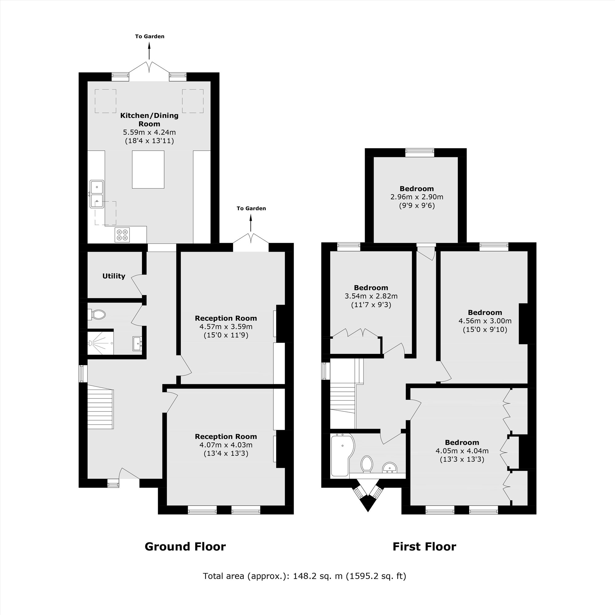 18, Claremont Road, Teddington floorplan