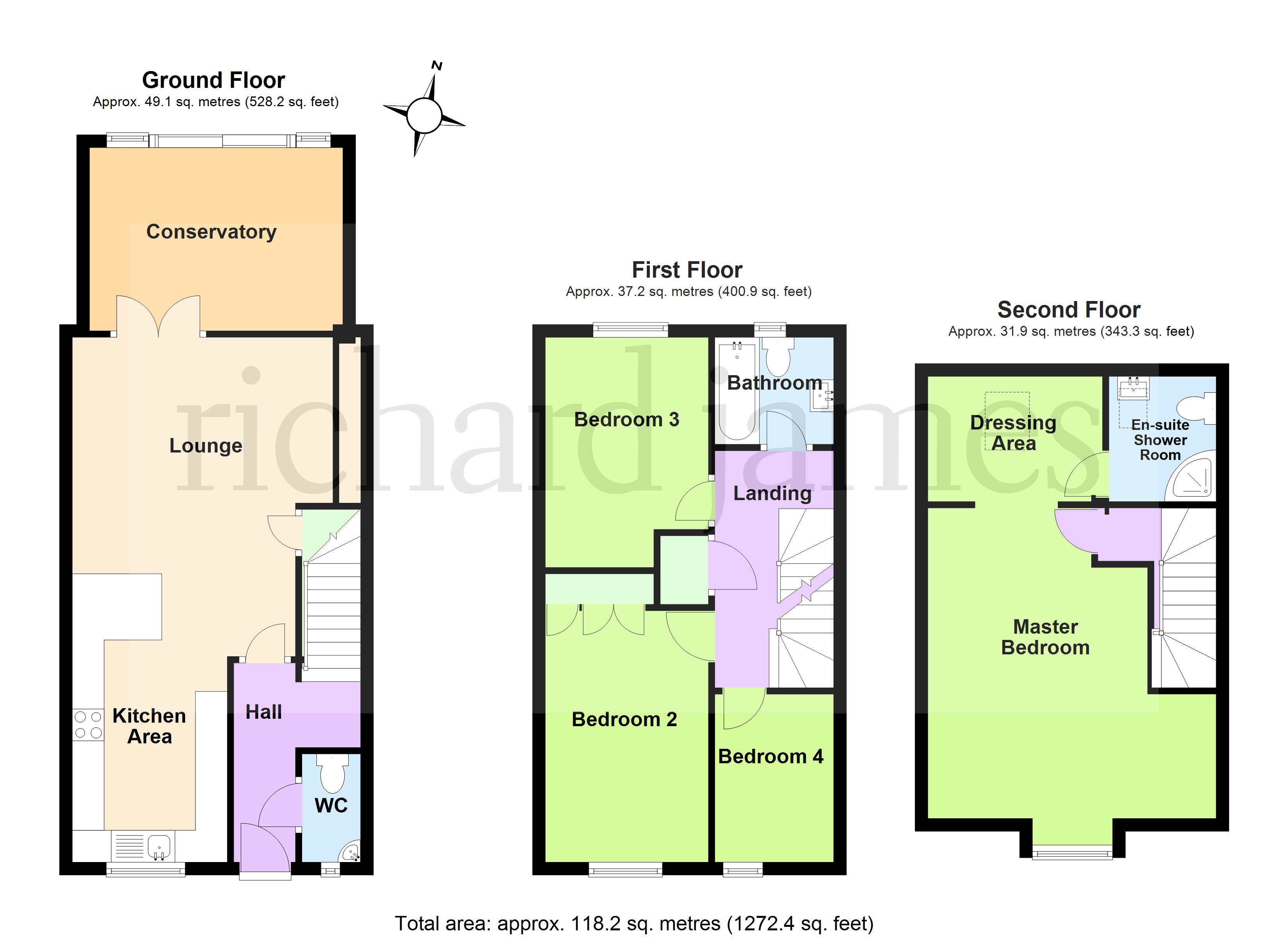 4, Sovereign Court, Rushden floorplan