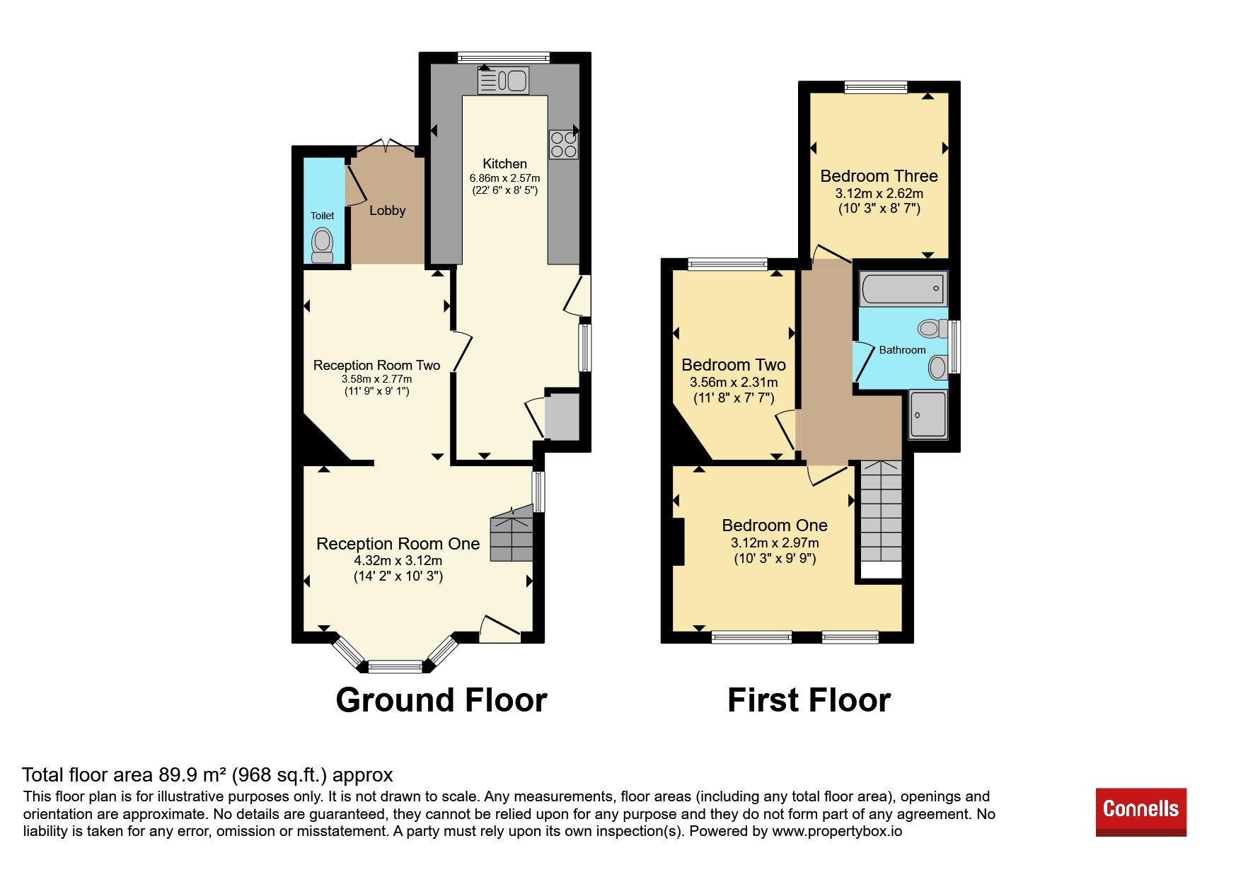 152, High Street, Stourbridge floorplan