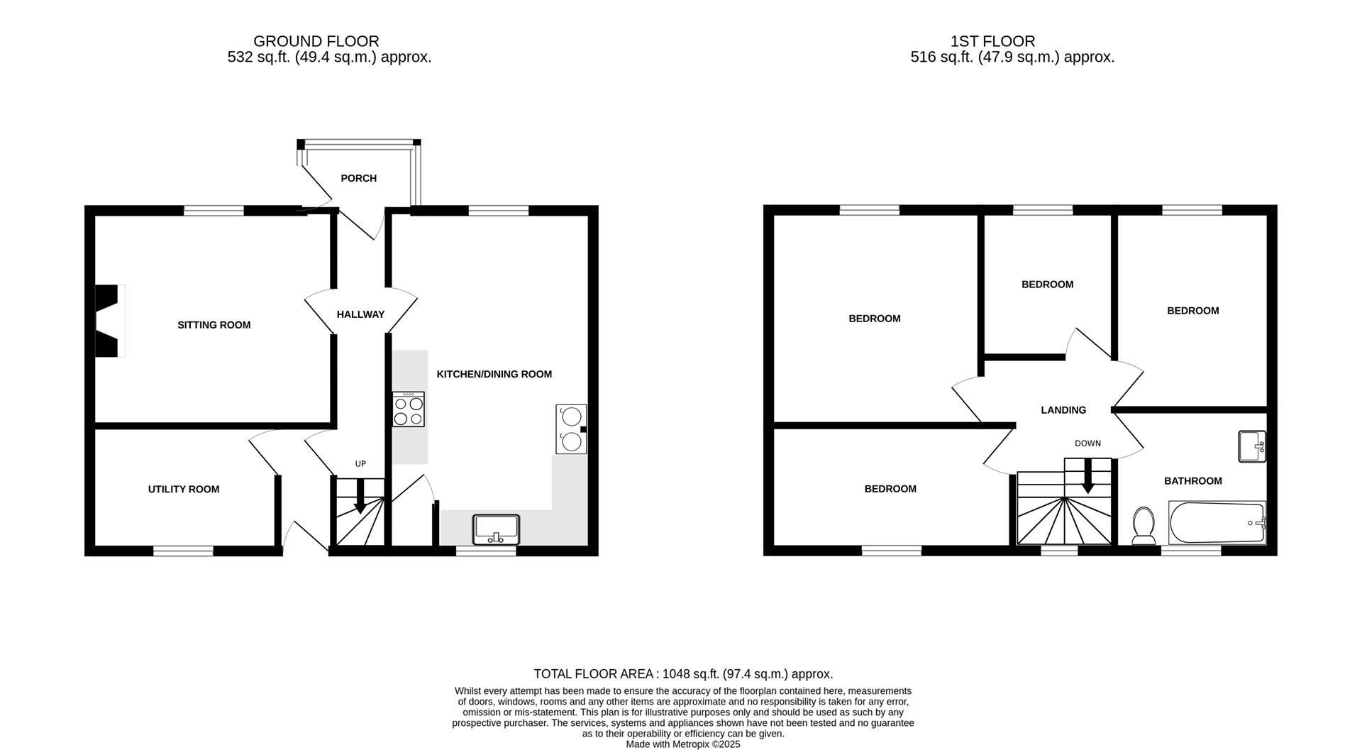 Ferndale, Liskeard floorplan