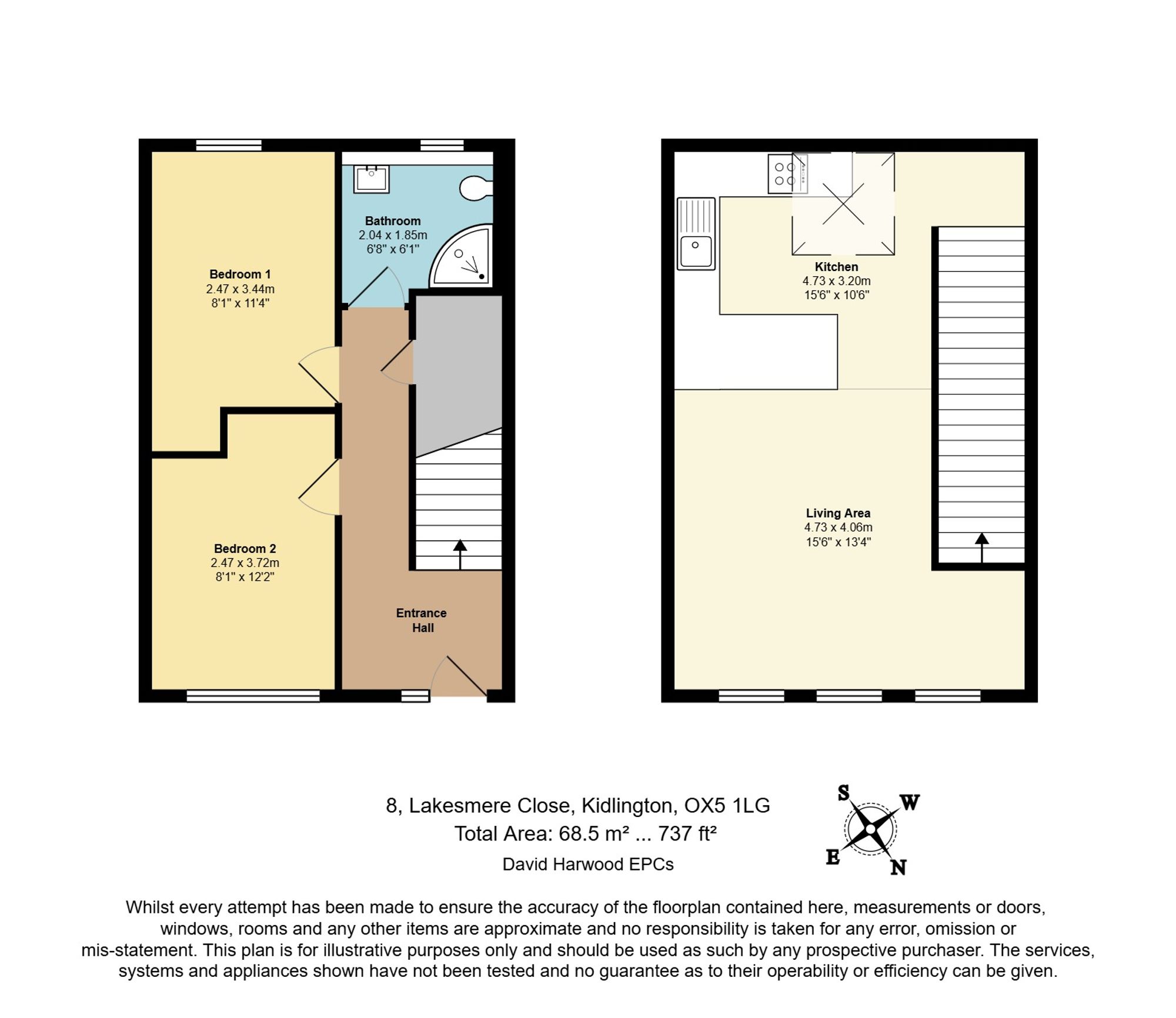 8 Lakesmere Close, Kidlington floorplan