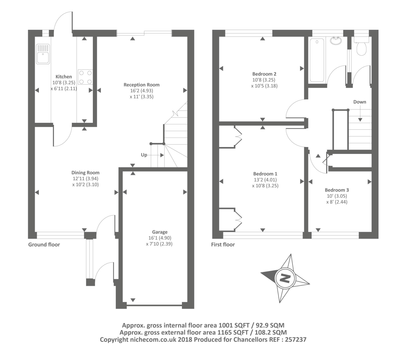 3 Bedrooms Terraced house to rent in Woodhall Farm, Hemel Hempstead HP2