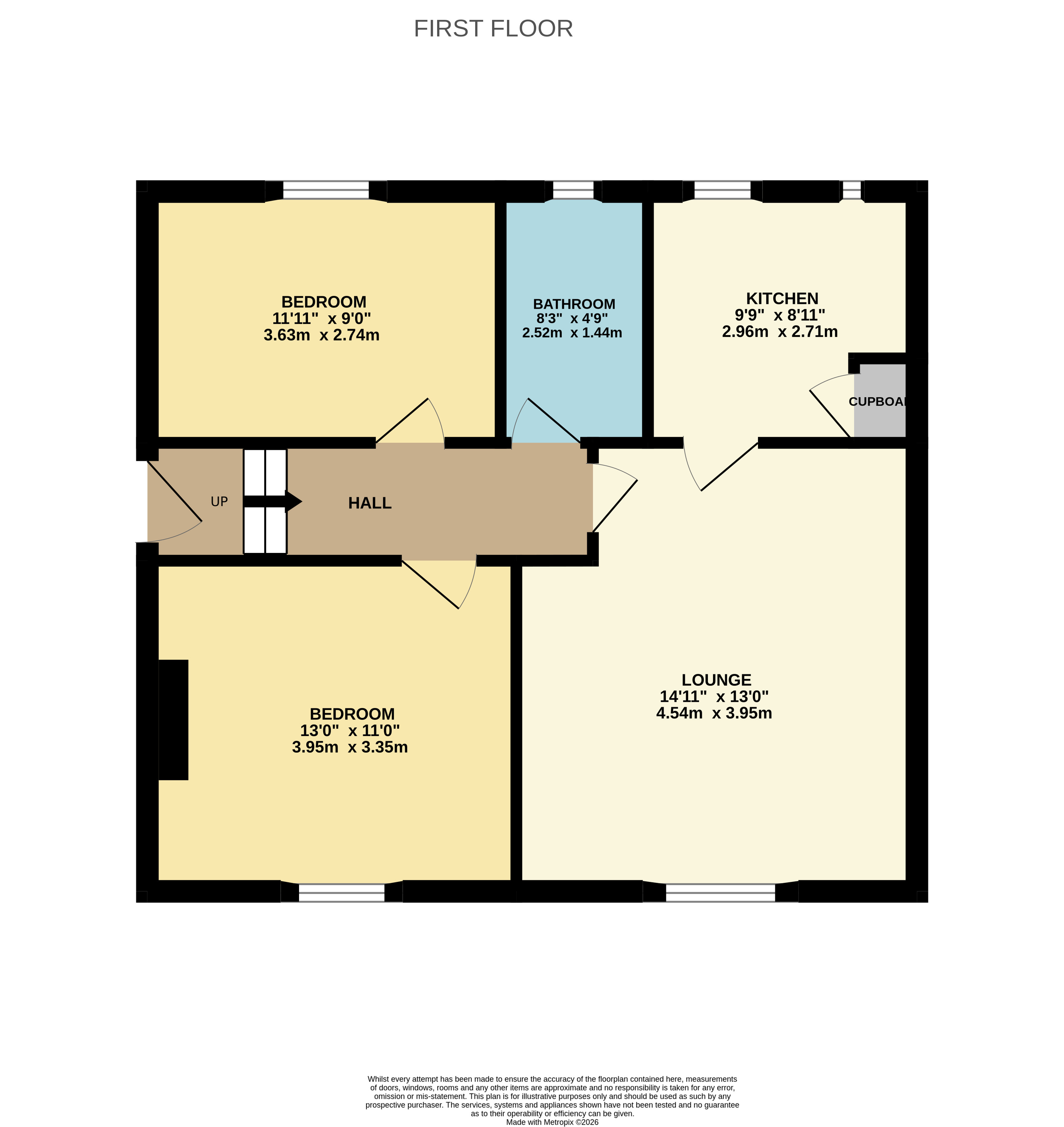 183, Den Walk, Leven floorplan