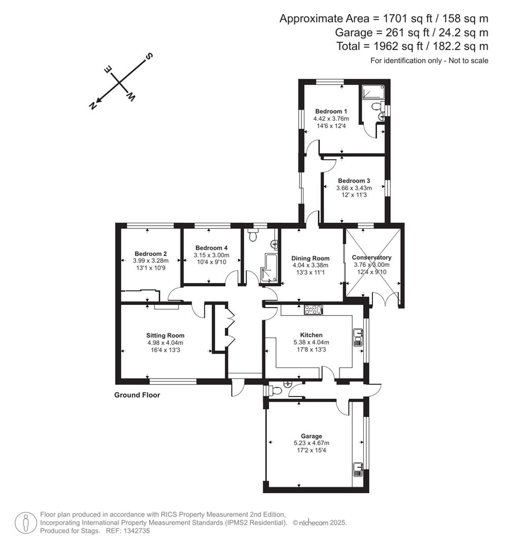 7, Dozmere Close, Truro floorplan
