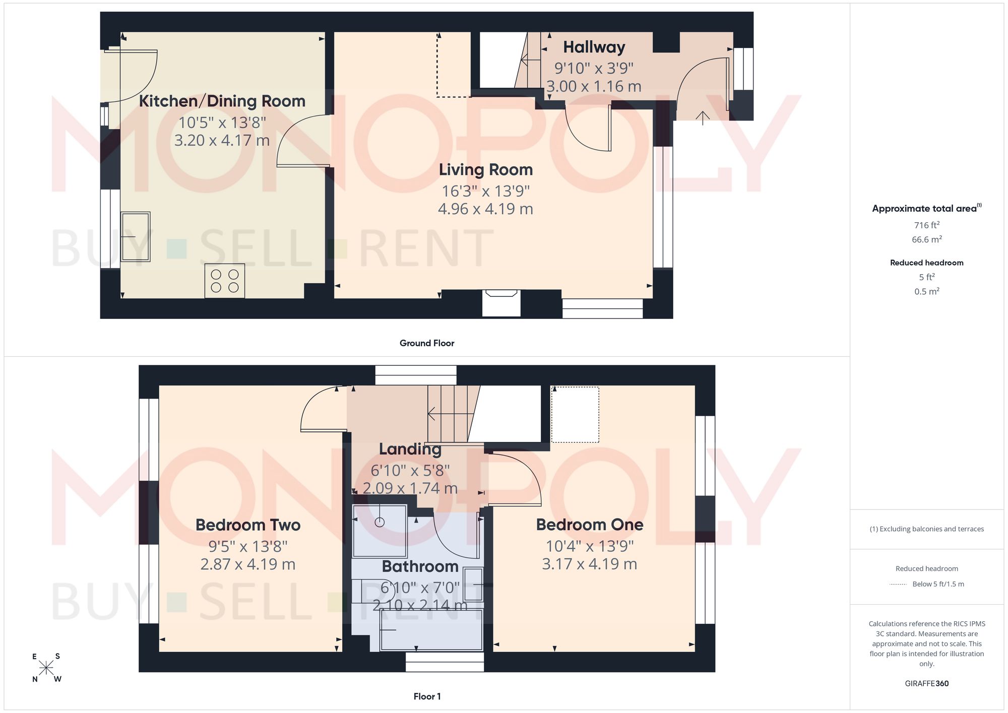 3 Dee Court, Wrexham floorplan