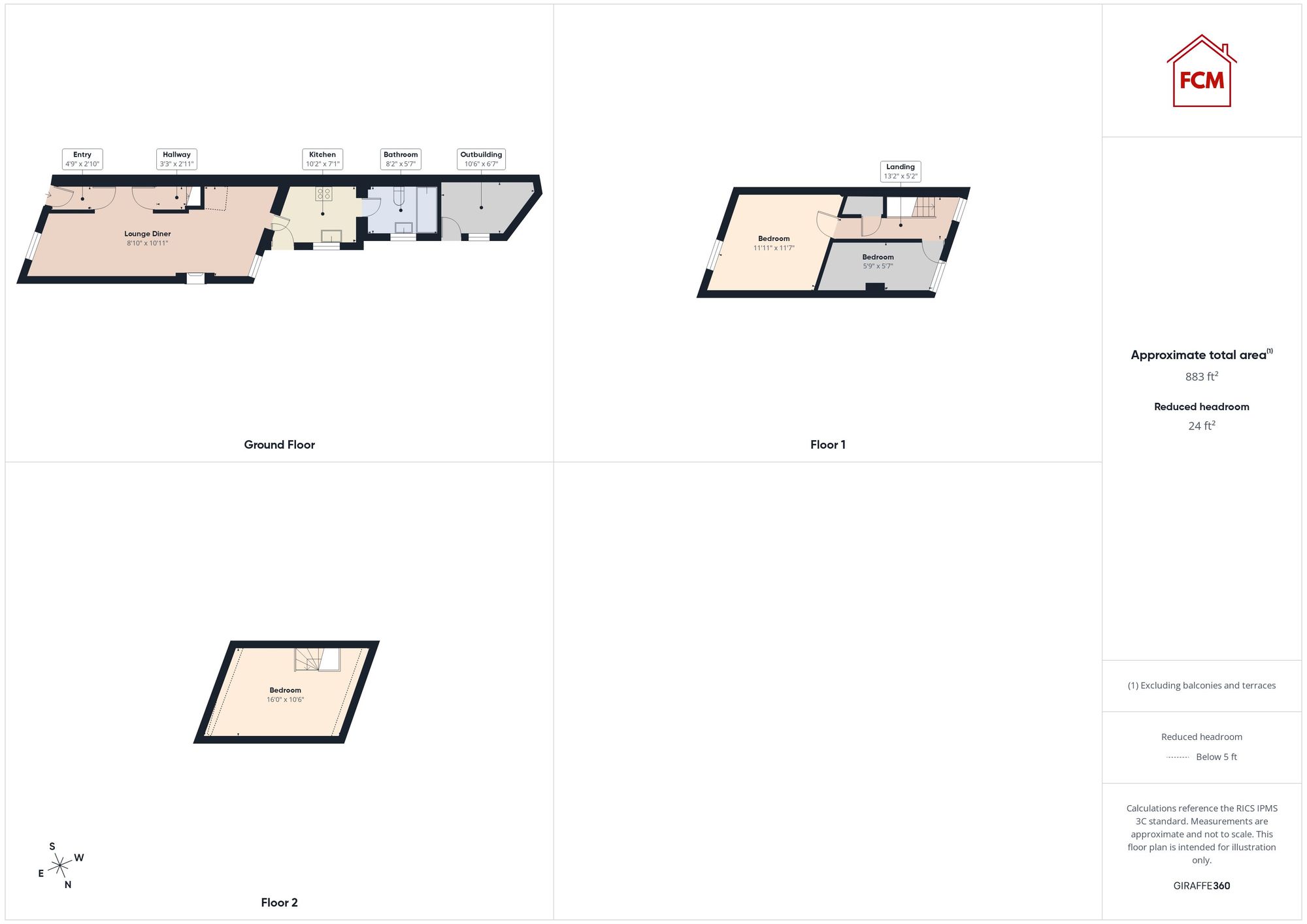 33 Church Street, Moor Row floorplan