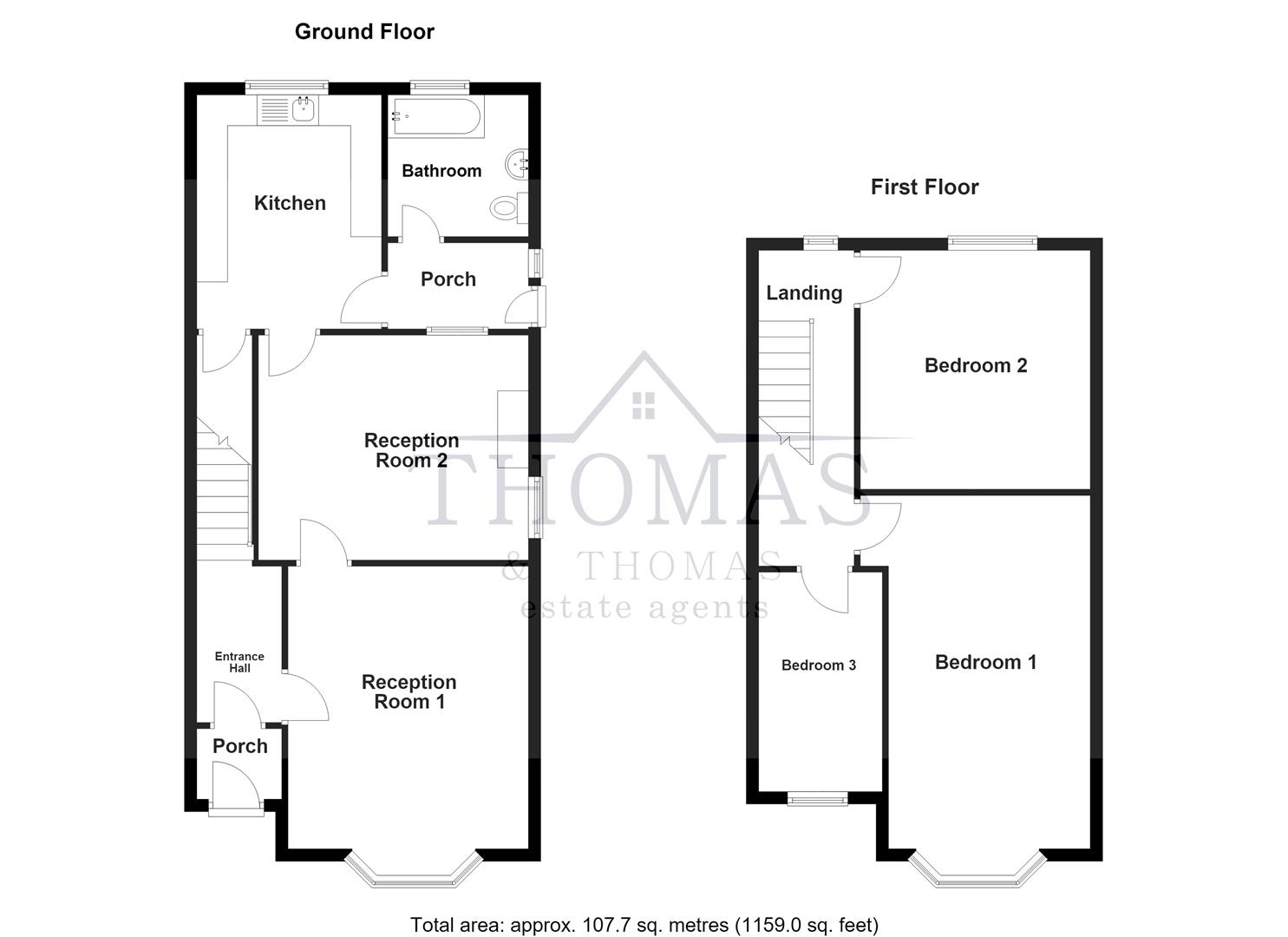 16, Bishop Road, Ammanford floorplan