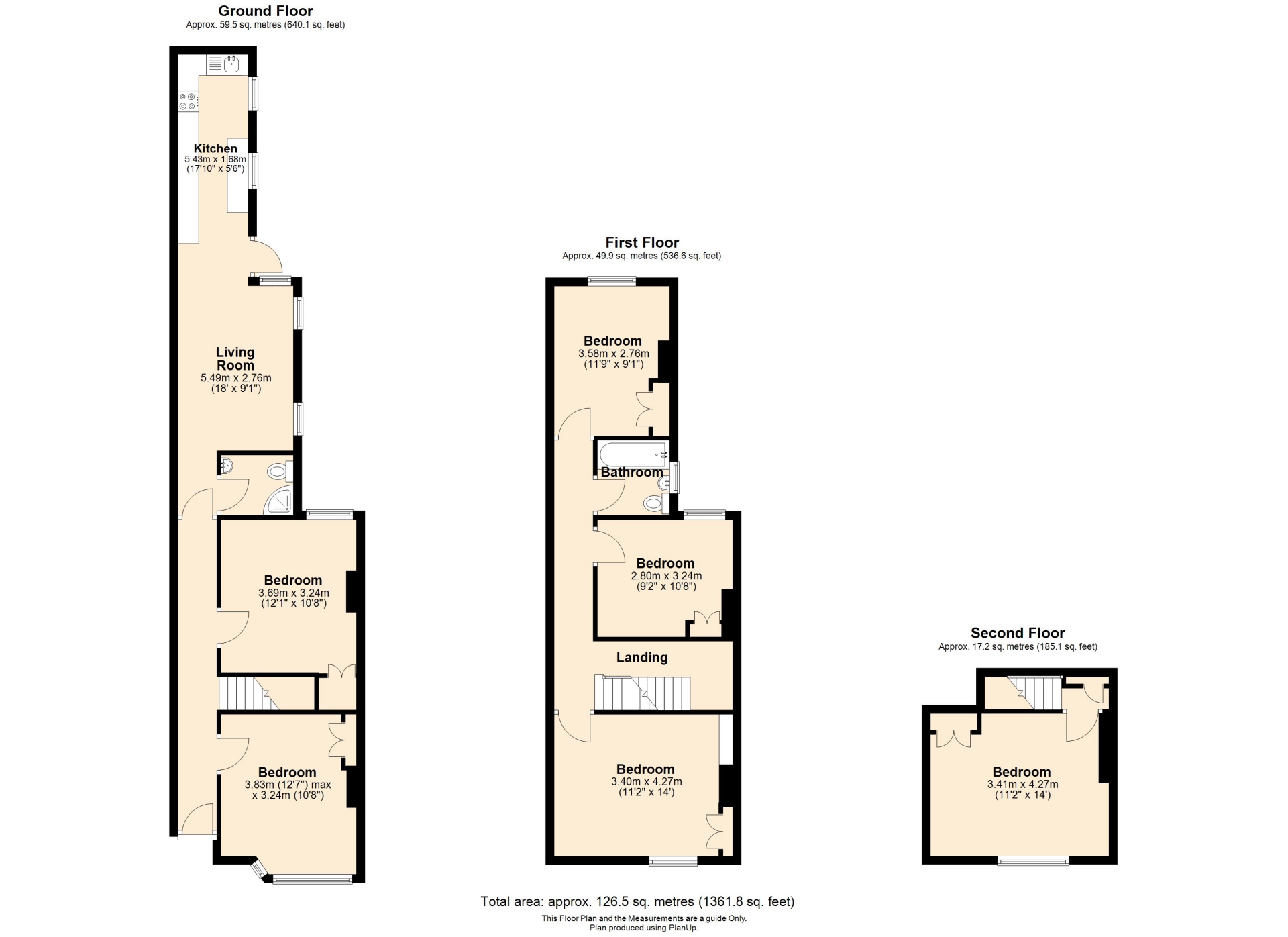 Tennyson Street, Leicester floorplan