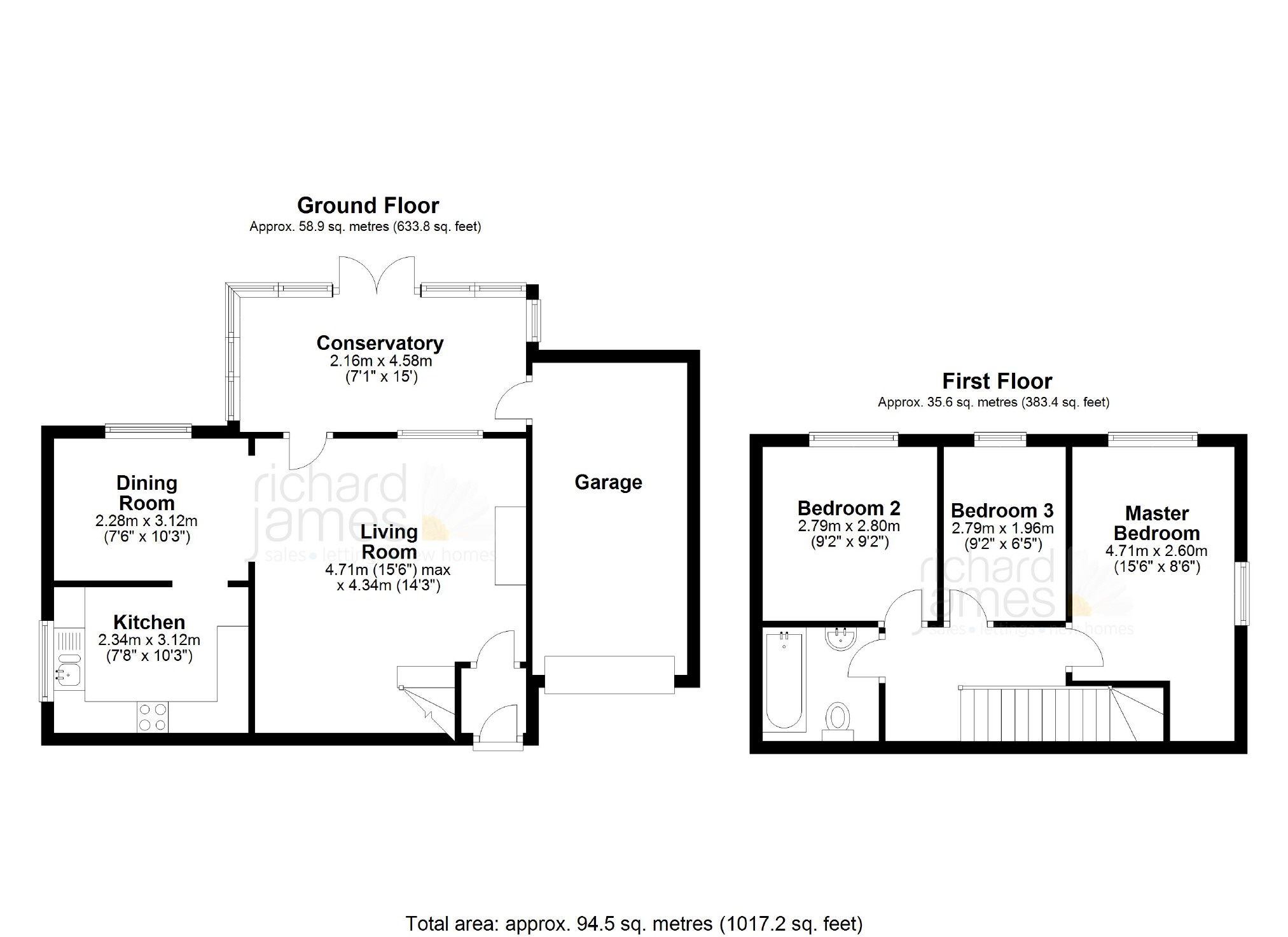 3 Bedrooms Semi-detached house for sale in Highland Close, Ramleaze, Swindon SN5