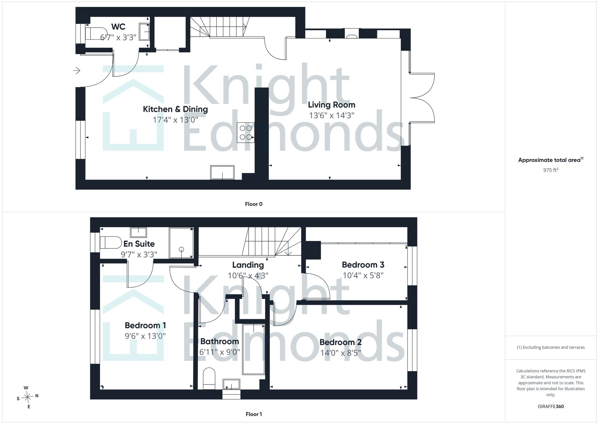 2 Hawthorn Place, Maidstone floorplan
