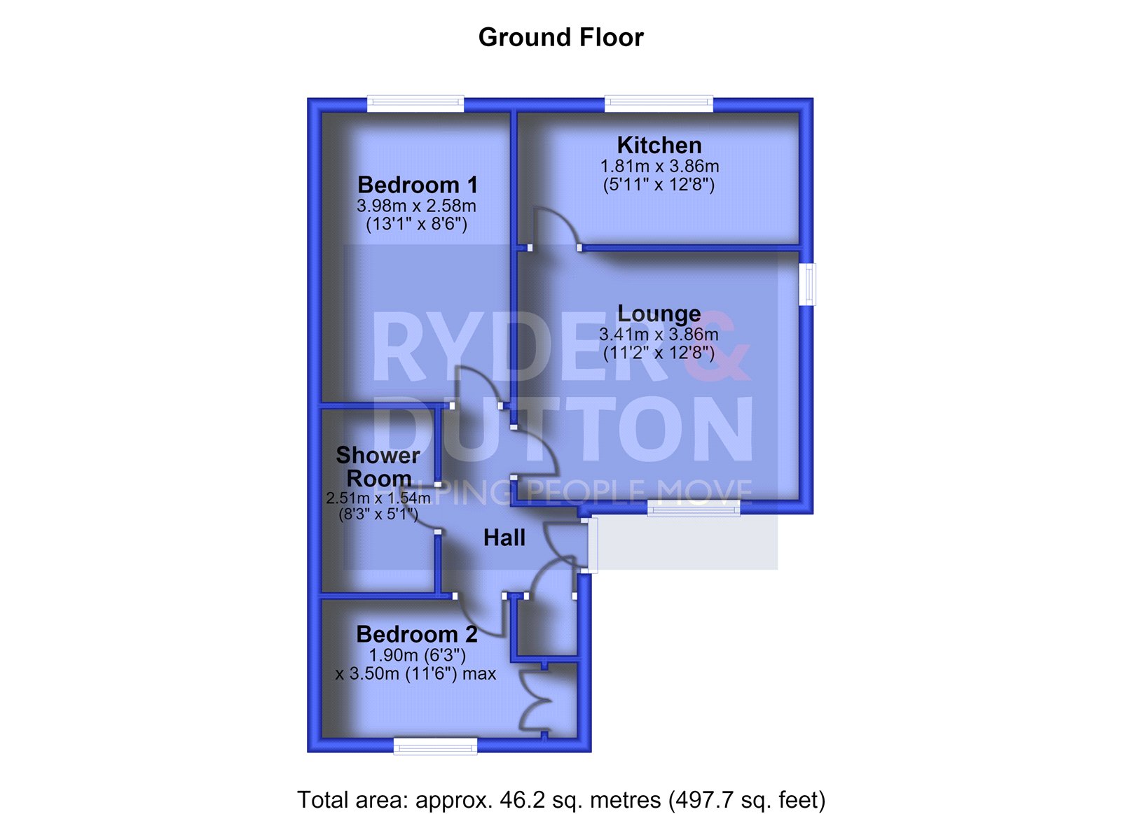 6, Kinders Mews, Saddleworth floorplan