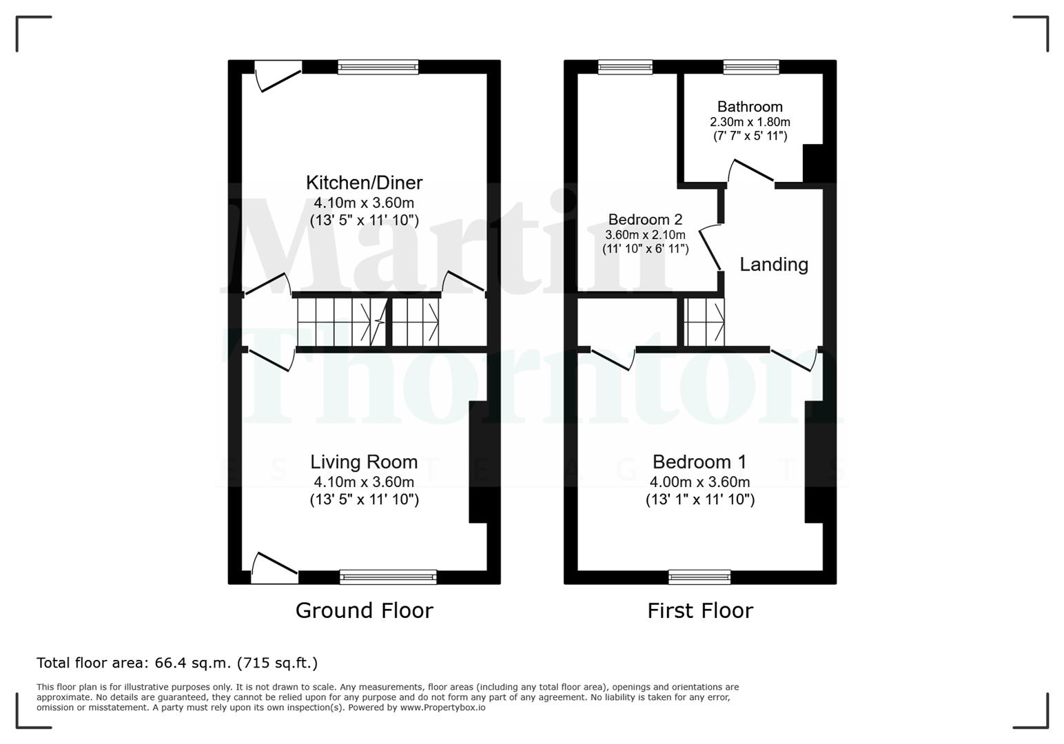 Coach Road, Wakefield floorplan