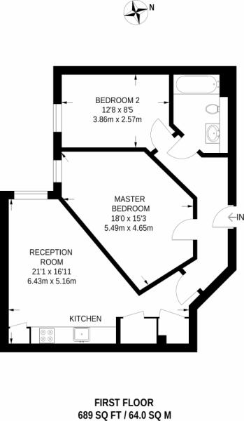 2 Bedrooms Flat for sale in Pinner Road, North Harrow, Harrow HA1