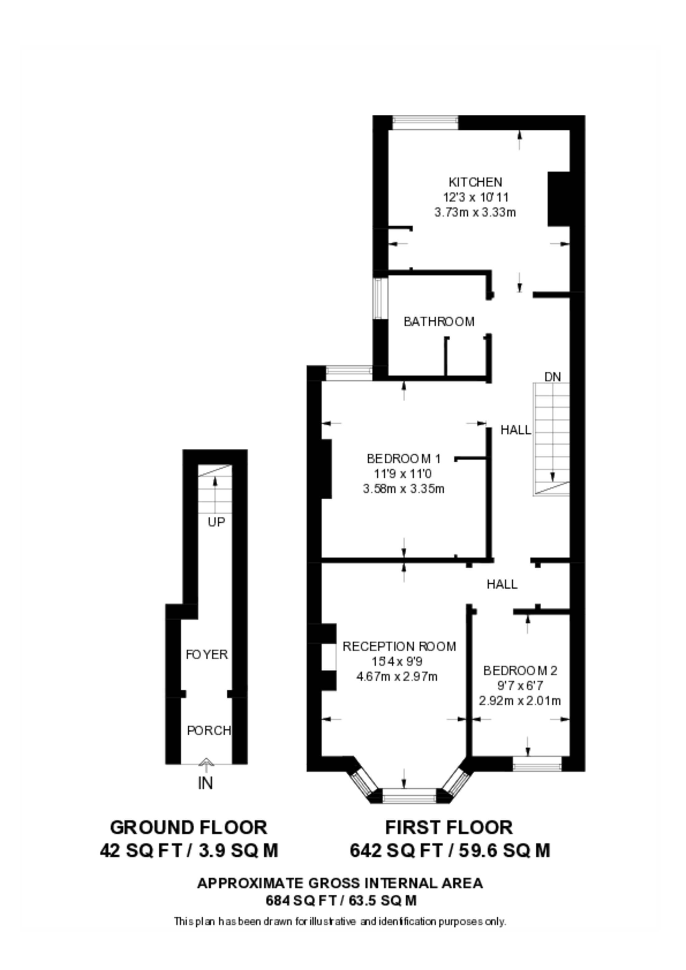 Hindes Road, Harrow floorplan