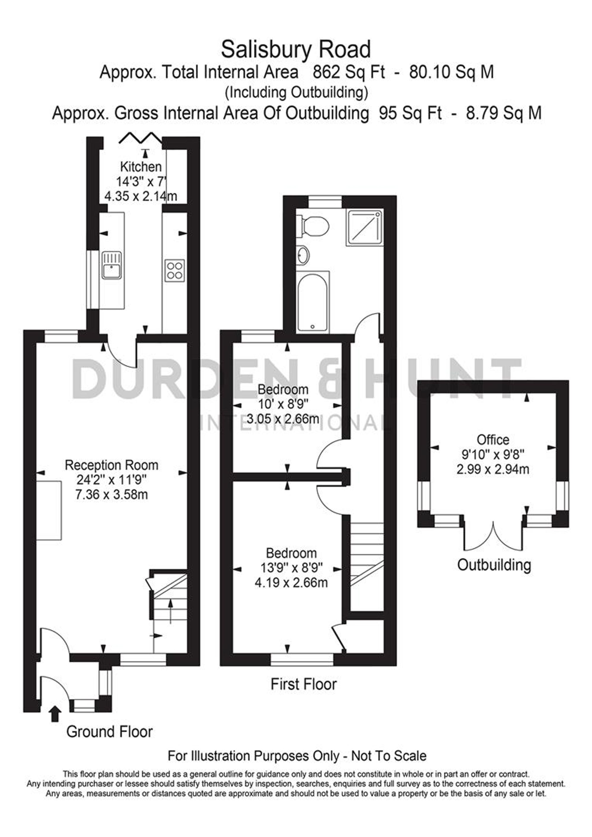 52 Salisbury Road, Romford floorplan
