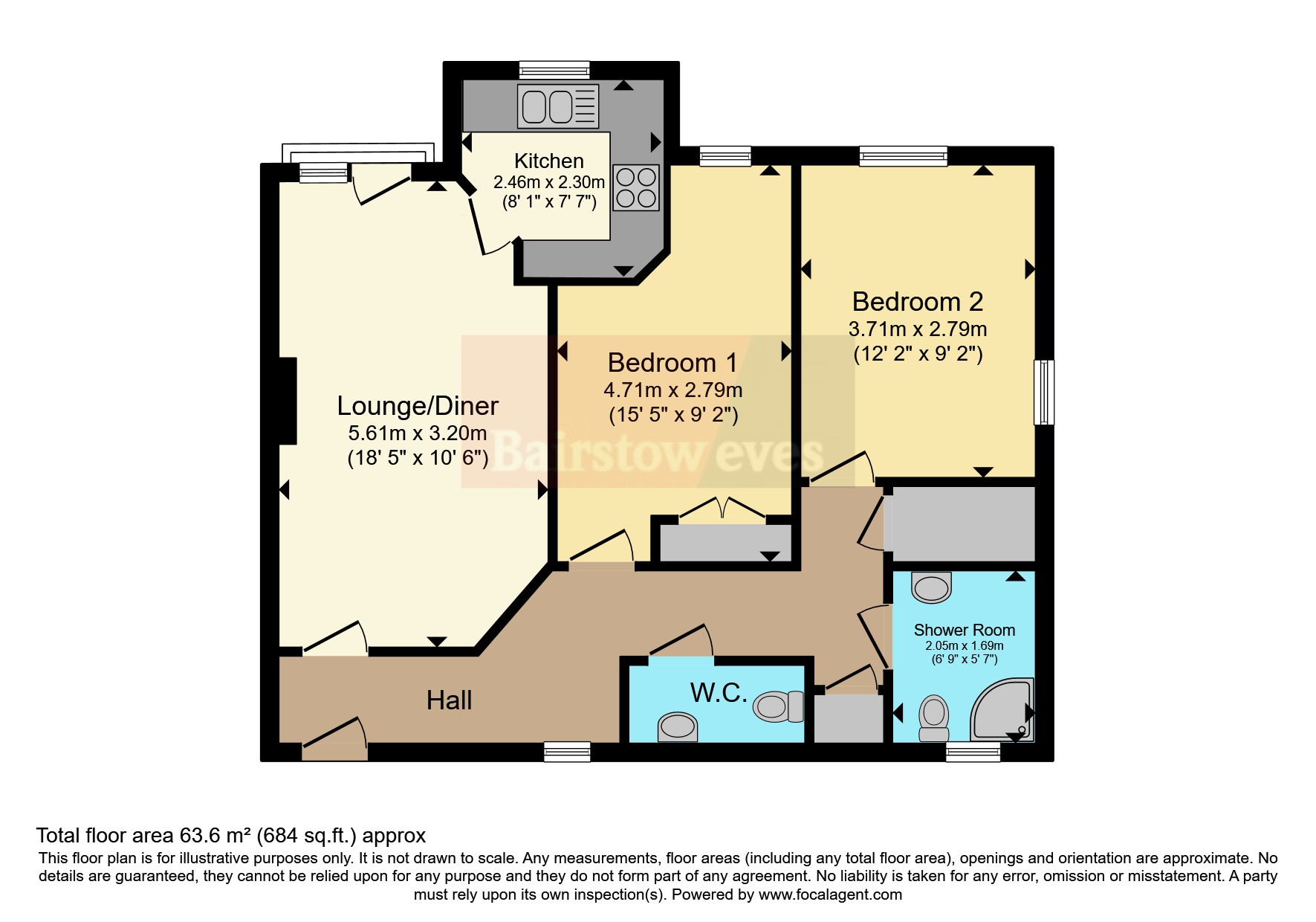 Caterham Lodge, Stafford Road, Caterham, Surrey, CR3 floorplan