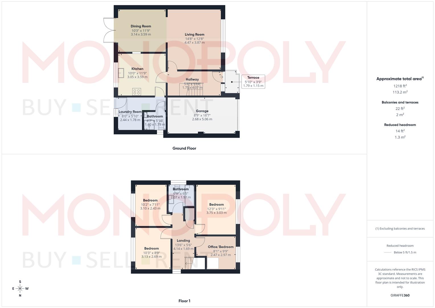 16, Kings Oak Court, Wrexham floorplan