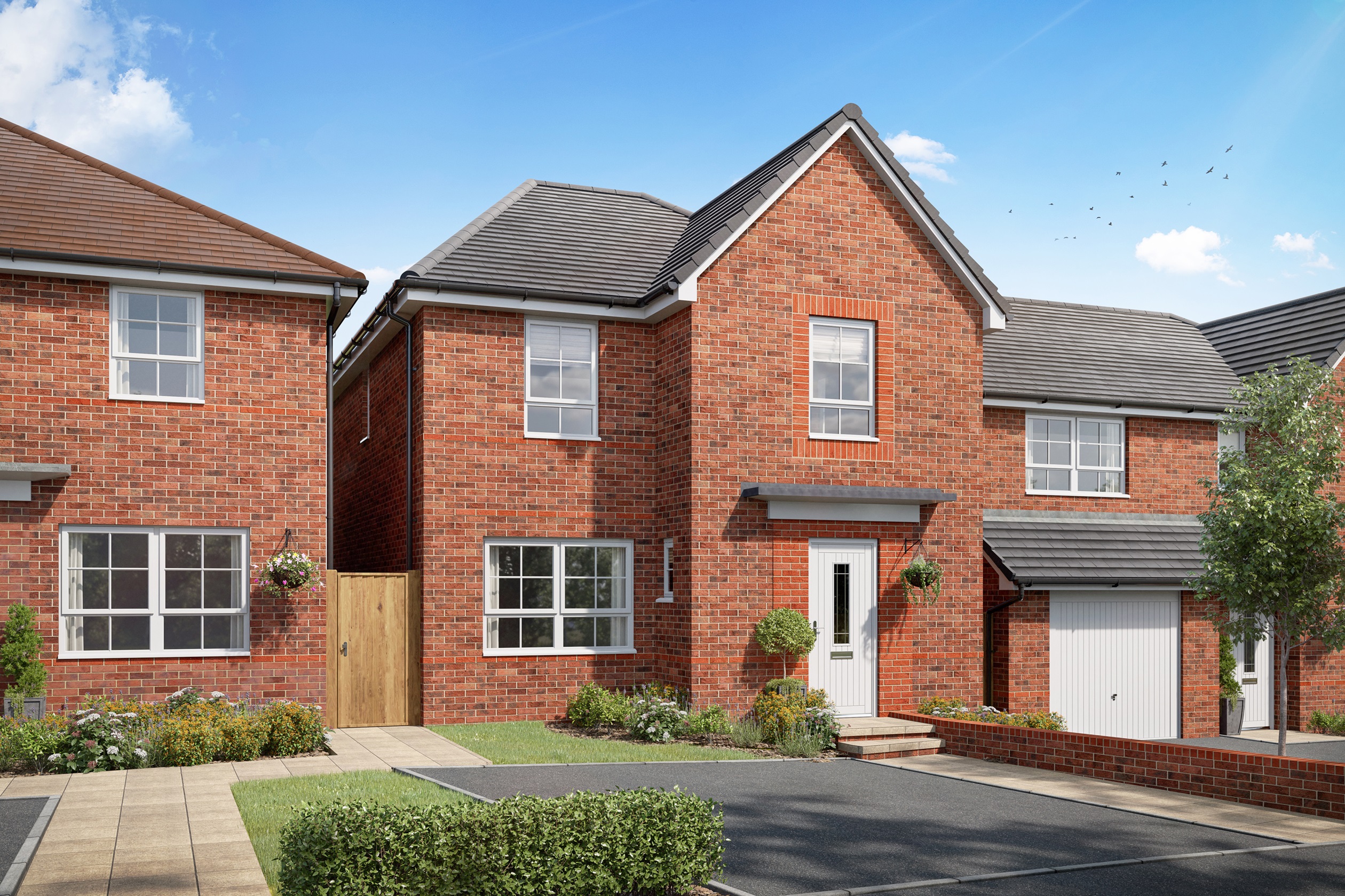 Outside Of The 4 Bedroom Kingsley At Cuckoo Fields