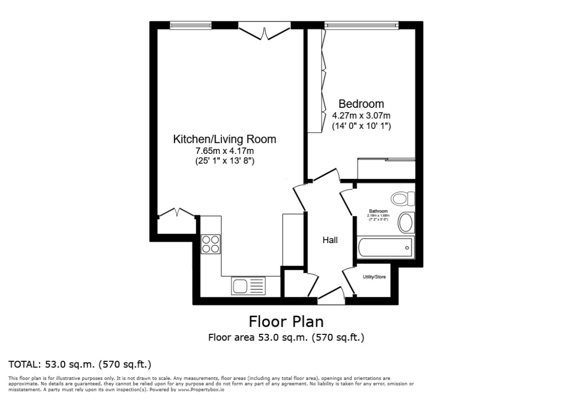 The Mill,8, The Boulevard, Horsham floorplan