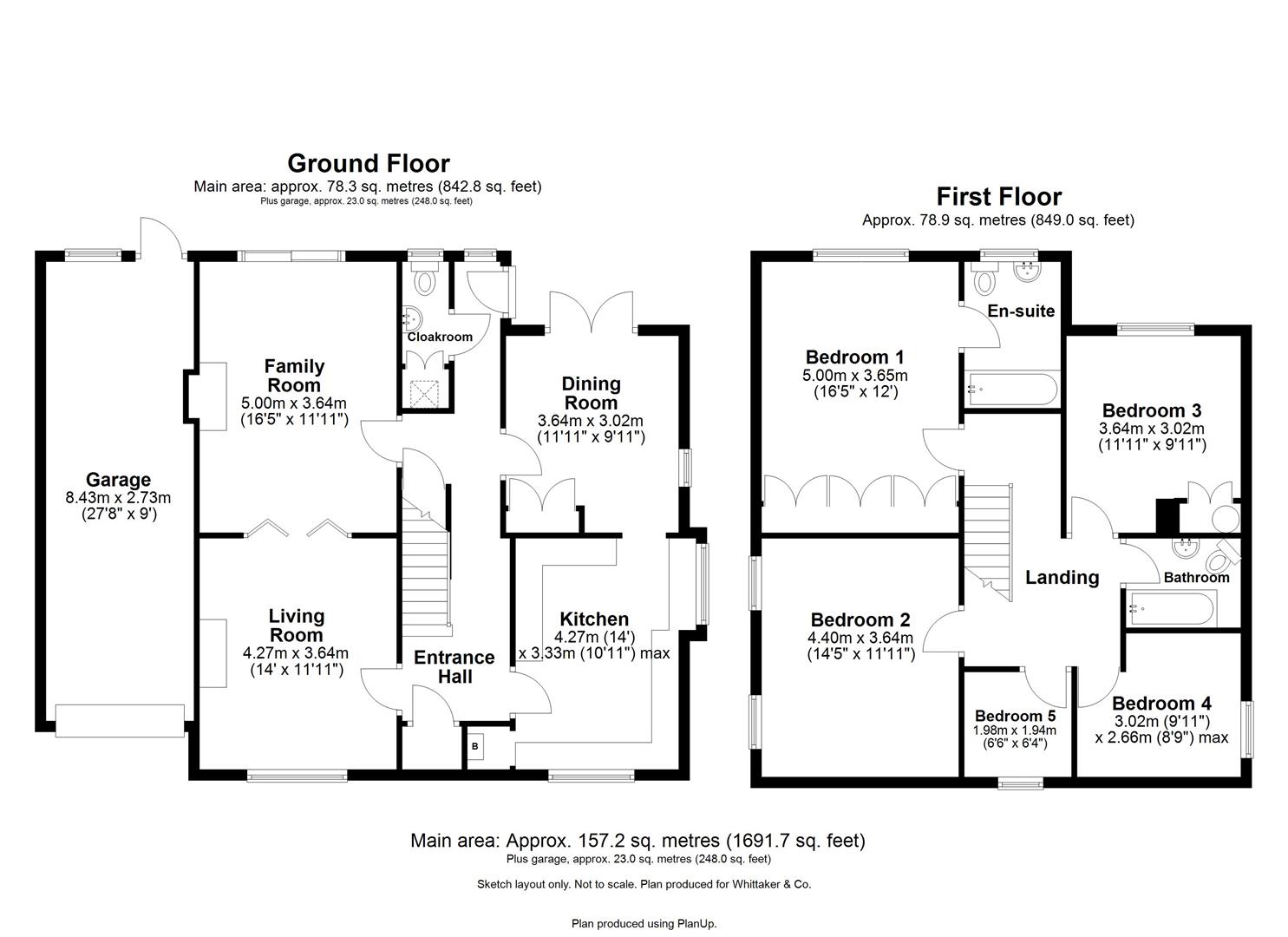 24, Wood End Road, Harpenden floorplan