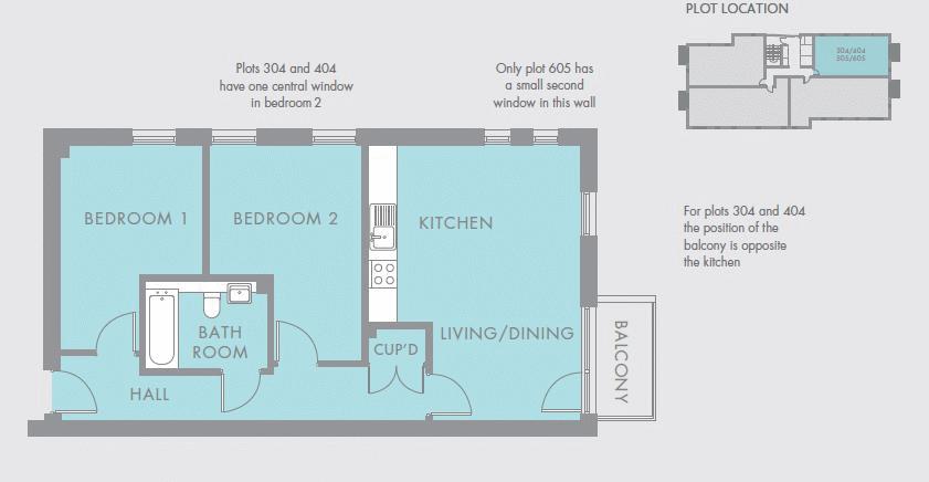 2 Bedrooms Flat for sale in Underhill Gardens, London W5