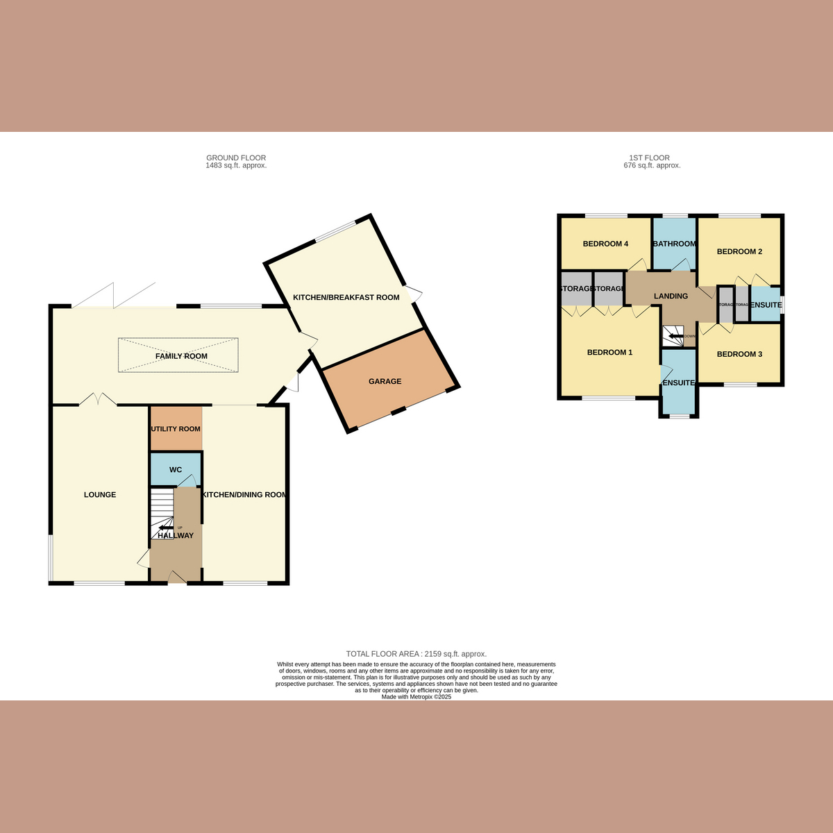 1, Rowan Close, Rayleigh floorplan