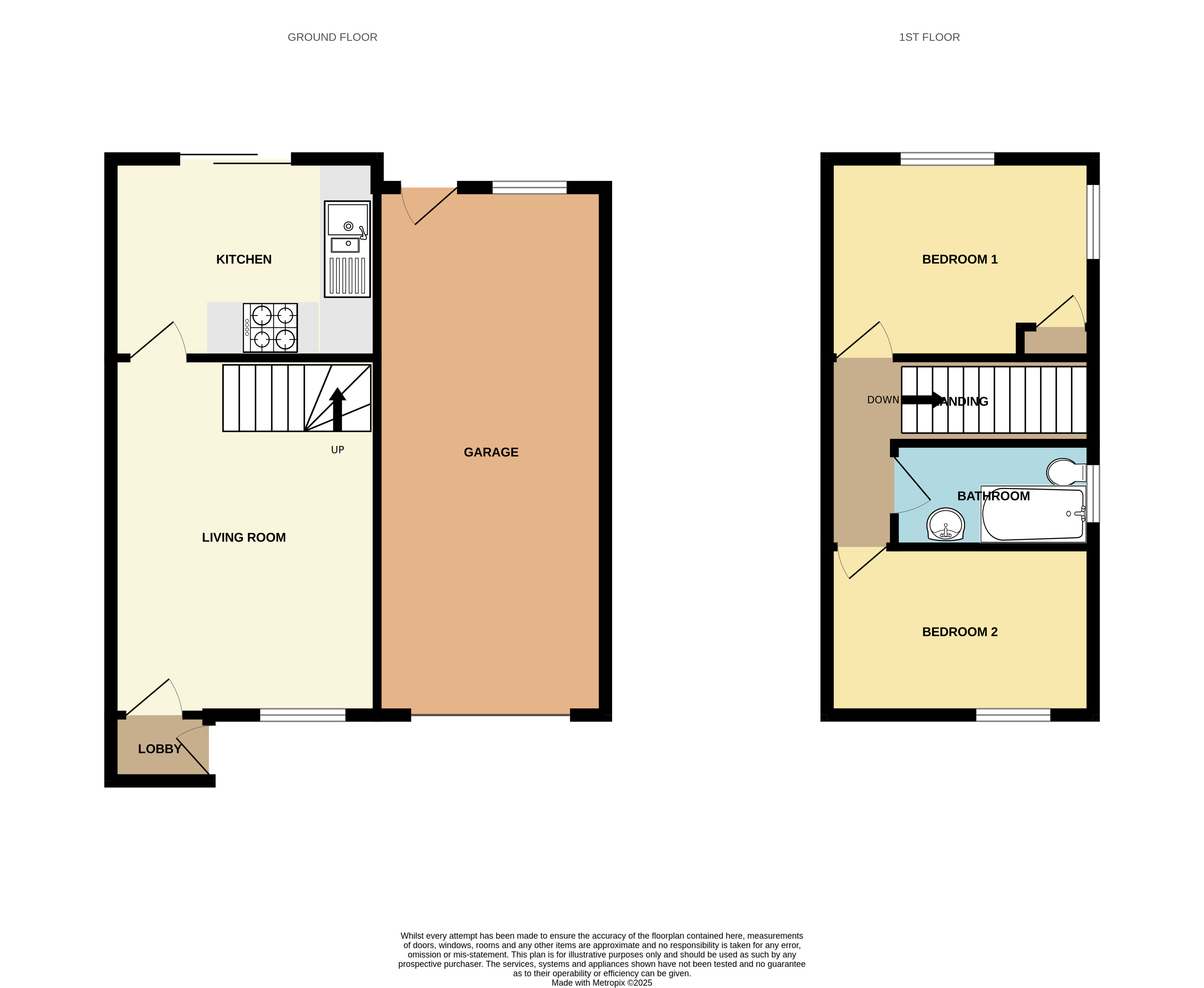 65, Heather Close, Carterton floorplan