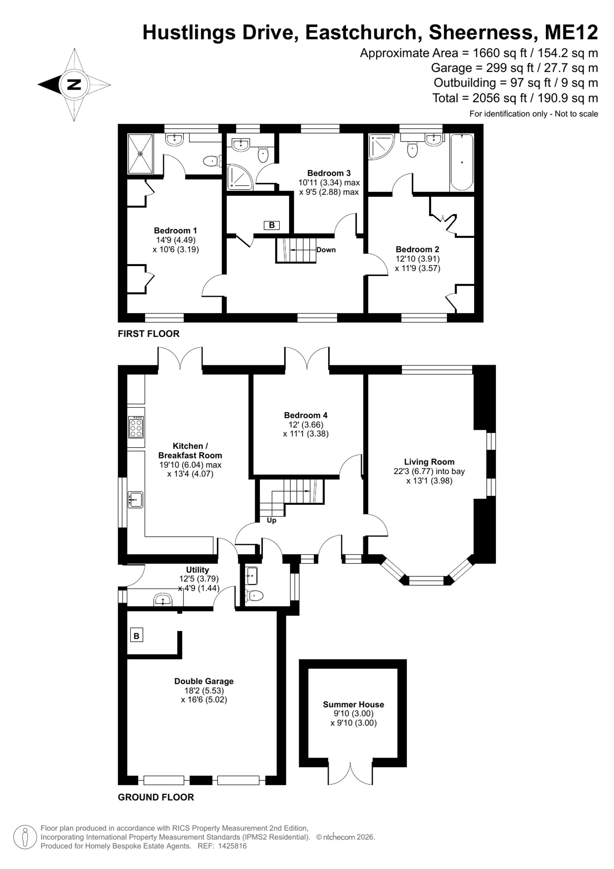 11 Hustlings Drive, Sheerness floorplan