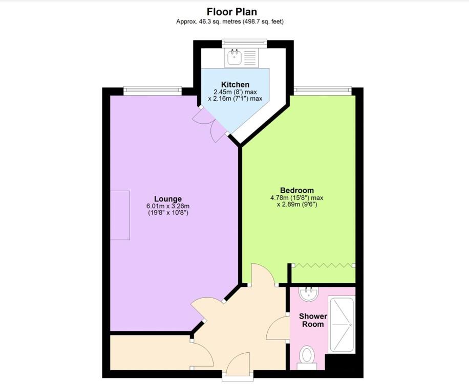 27 Priory Court, Priory Avenue, Reading floorplan
