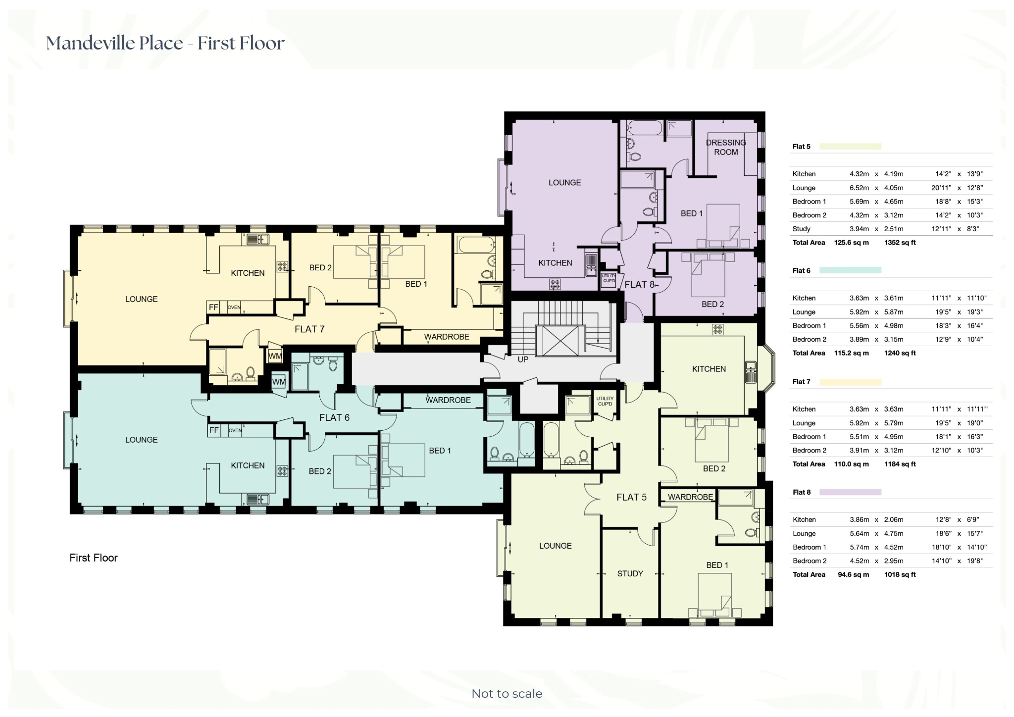 Flat 5, Mandeville Place, The Broadway, Old Amersham floorplan
