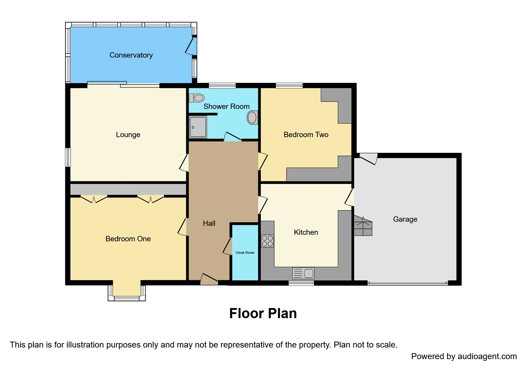 Spurway Gardens, Combe Martin, EX34, 2 bedroom bungalow for