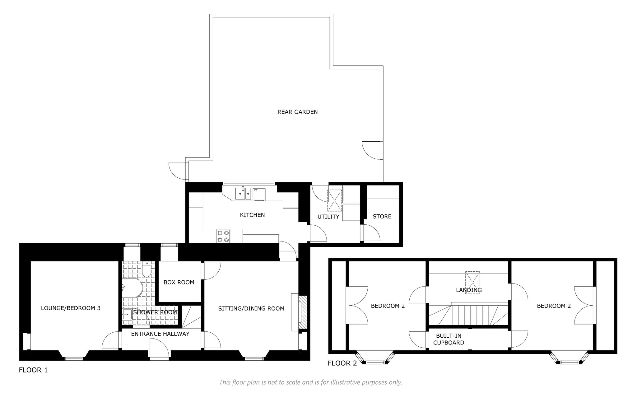 16 Hill Street, Portsoy floorplan