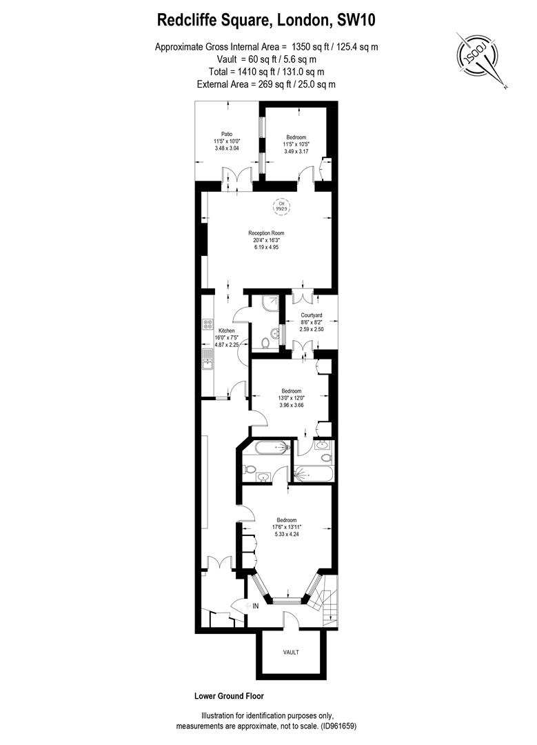 Redcliffe Square, Chelsea SW10, 3 bedroom flat for sale 64539320