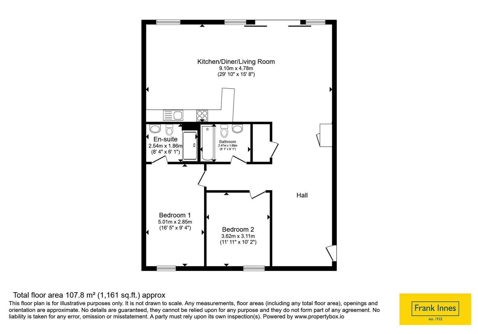 Apartment 60, Waterside Apartments,, Pavilion Road, Nottingham floorplan