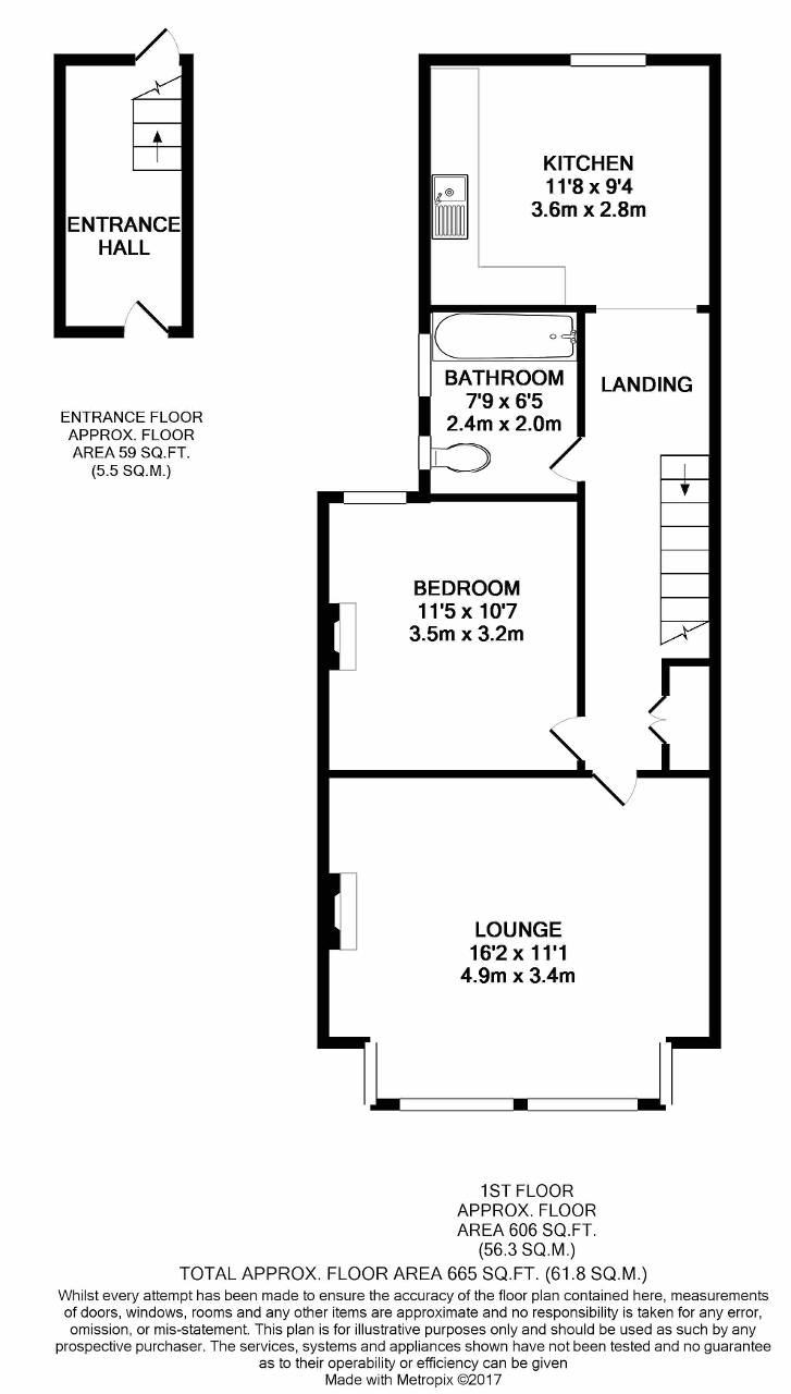 1 Bedrooms Flat for sale in Prinsep Road, Hove, East Sussex BN3