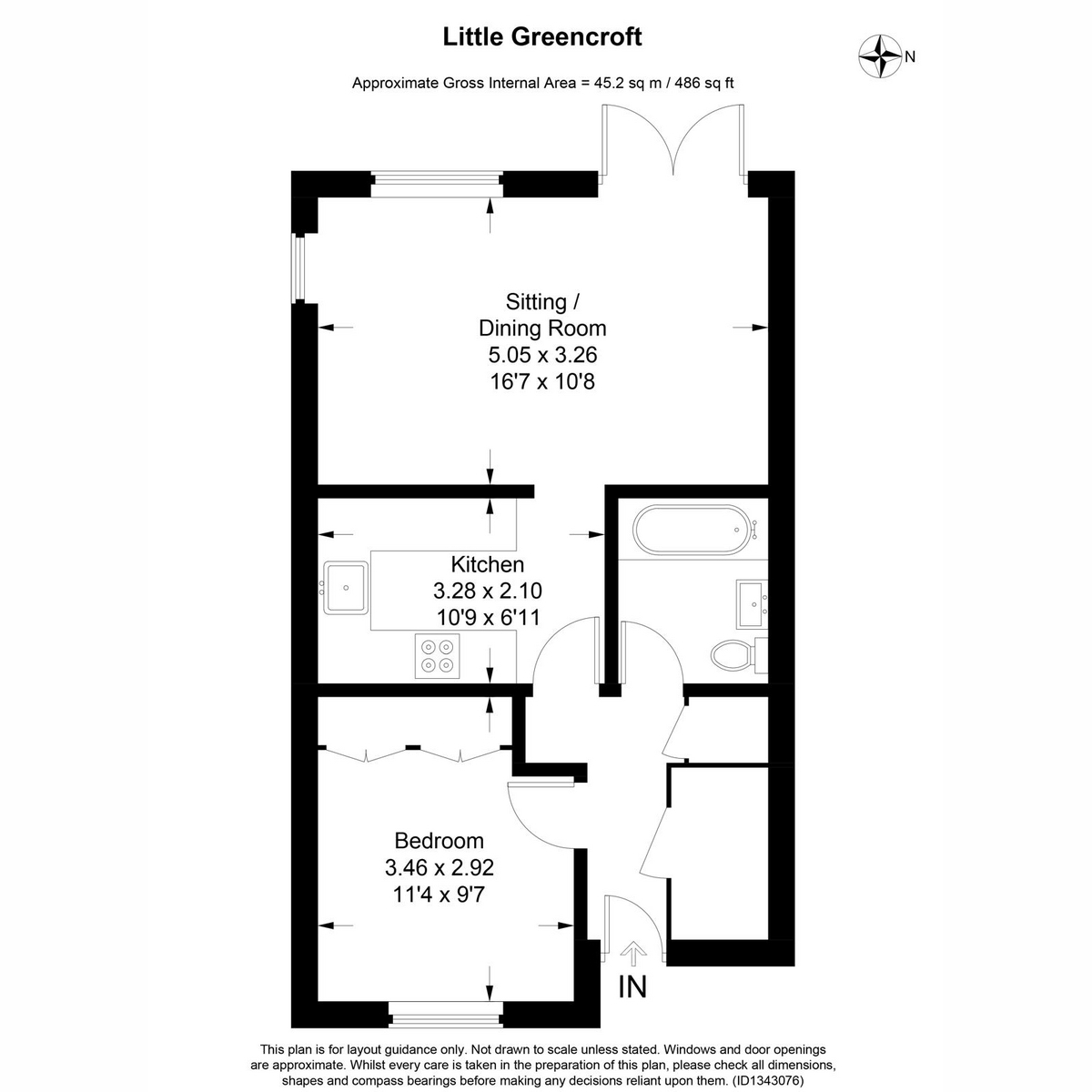 Little Greencroft, Chesham floorplan