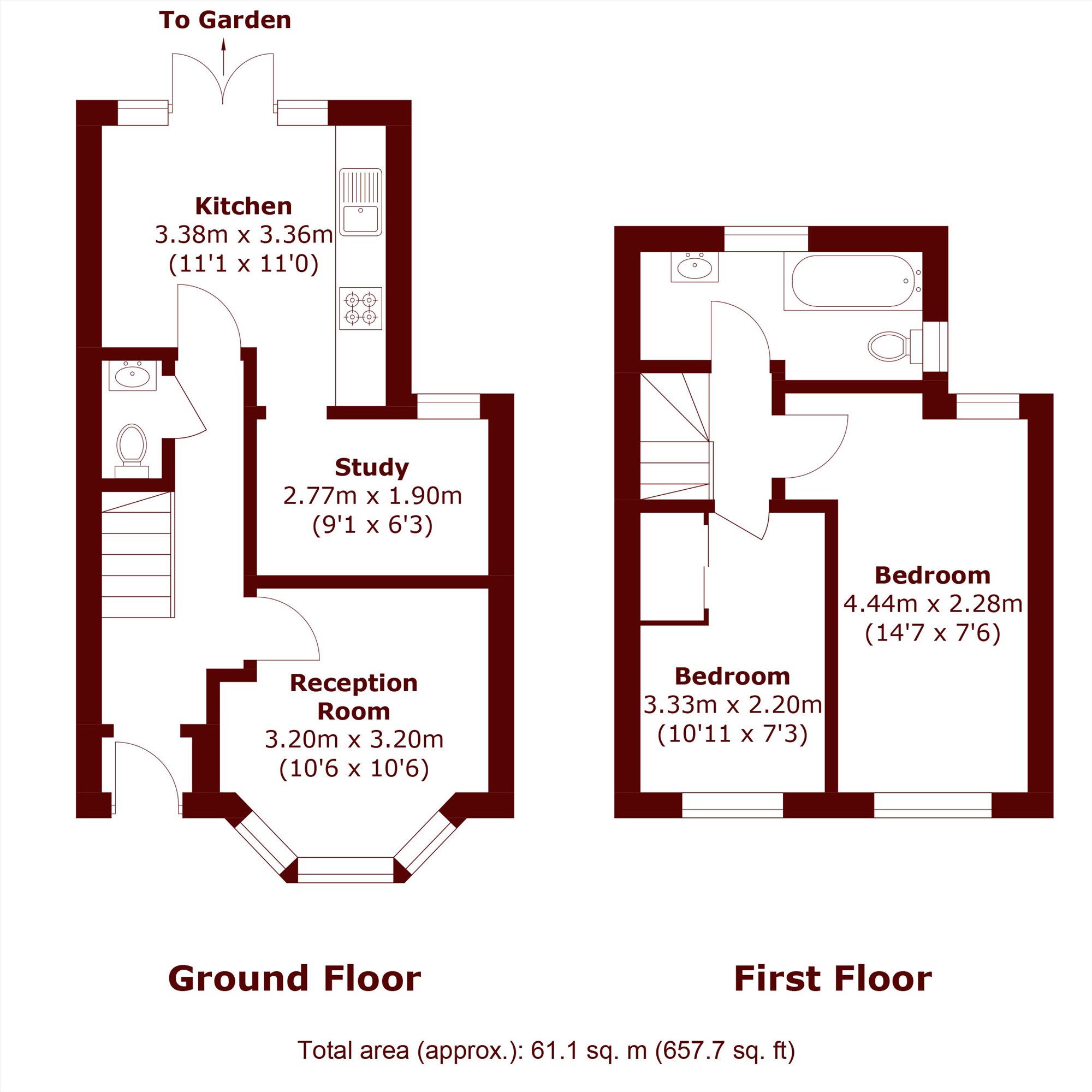 62B, Pulross Road, London floorplan