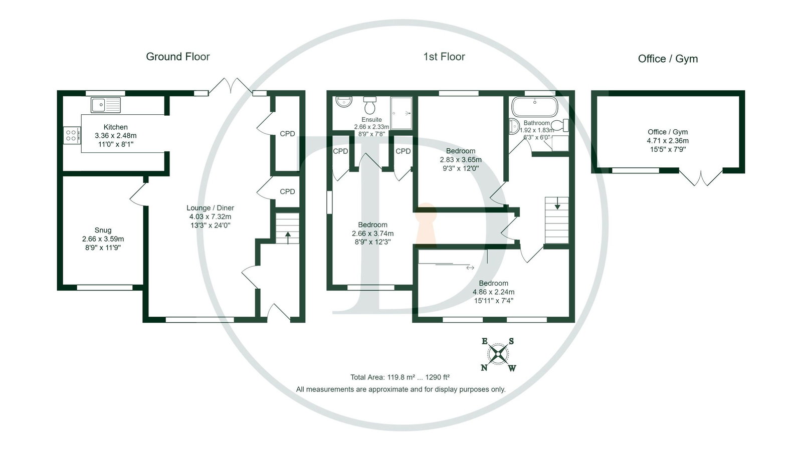 12, Deansfield Way, Chester floorplan