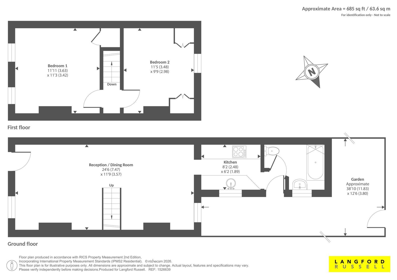 Mooreland Road, Bromley floorplan