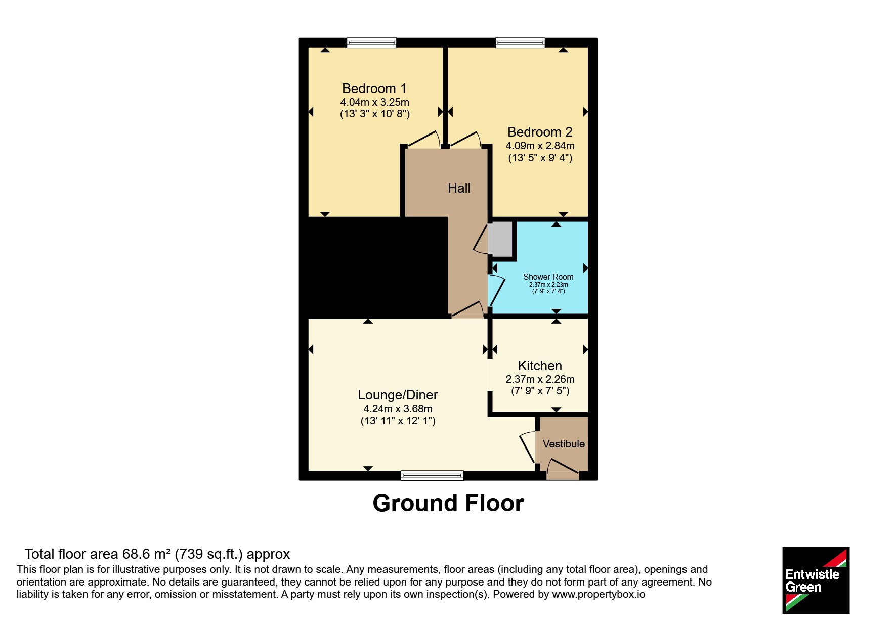 Waltons Parade, Lancashire floorplan