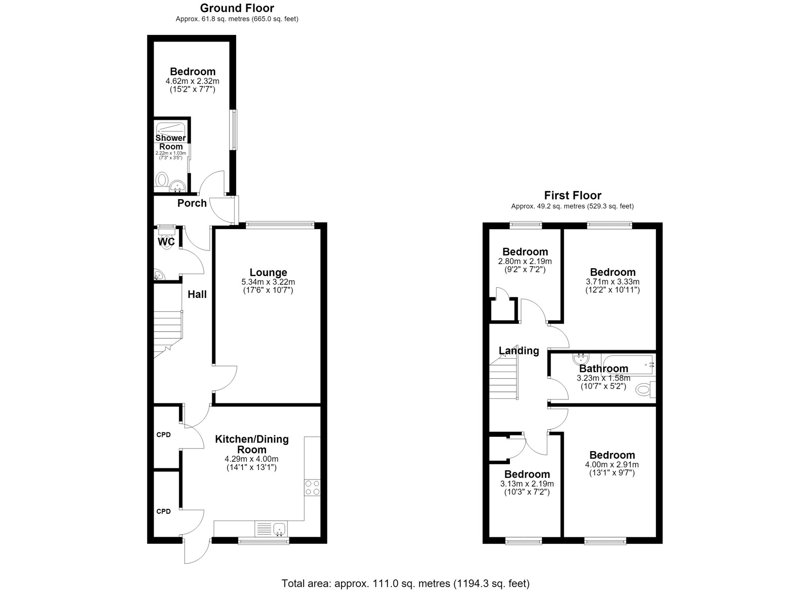 24, Kimbolton Close, London floorplan