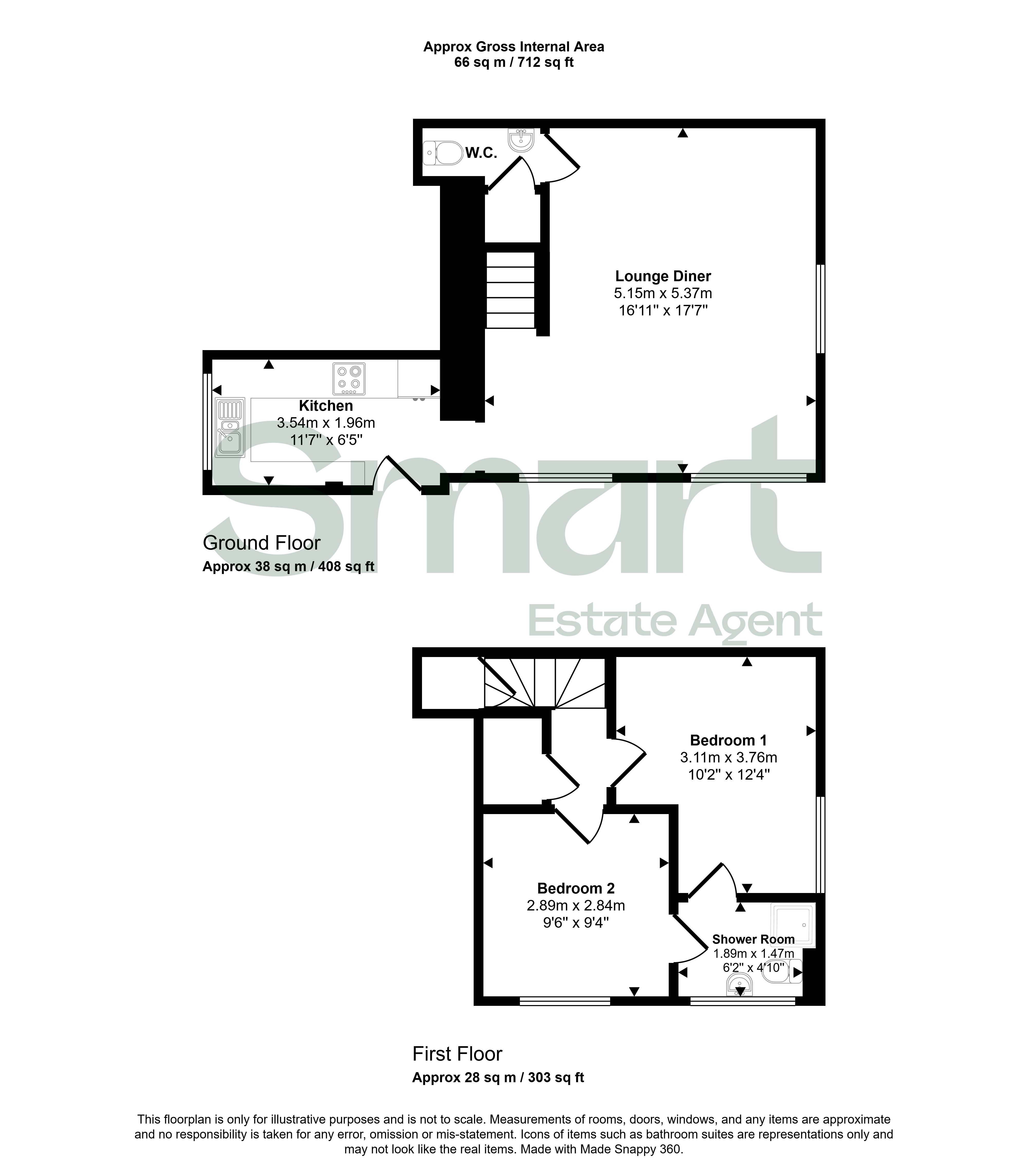 28, The Mint, Exeter floorplan